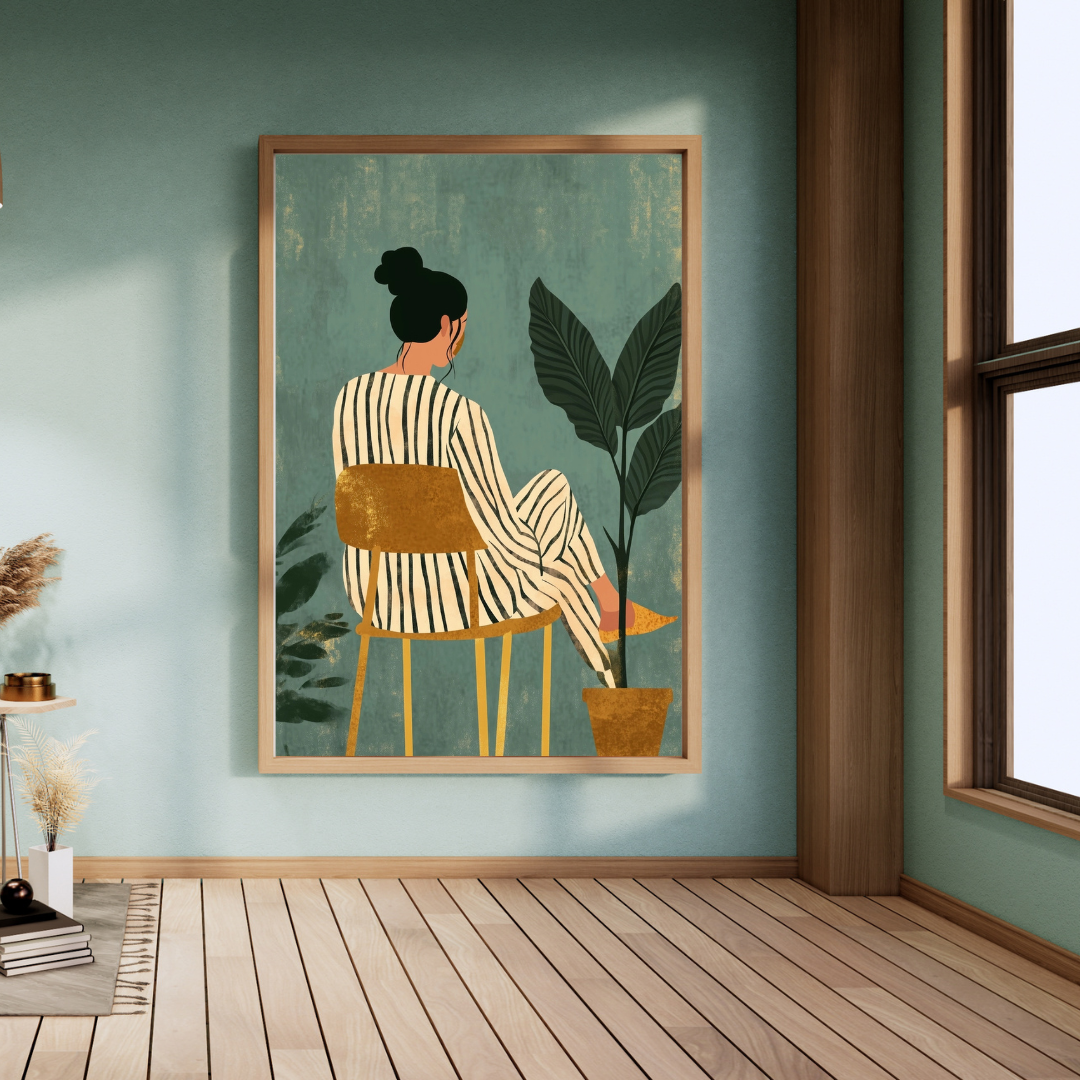 Female Portrait Art Print