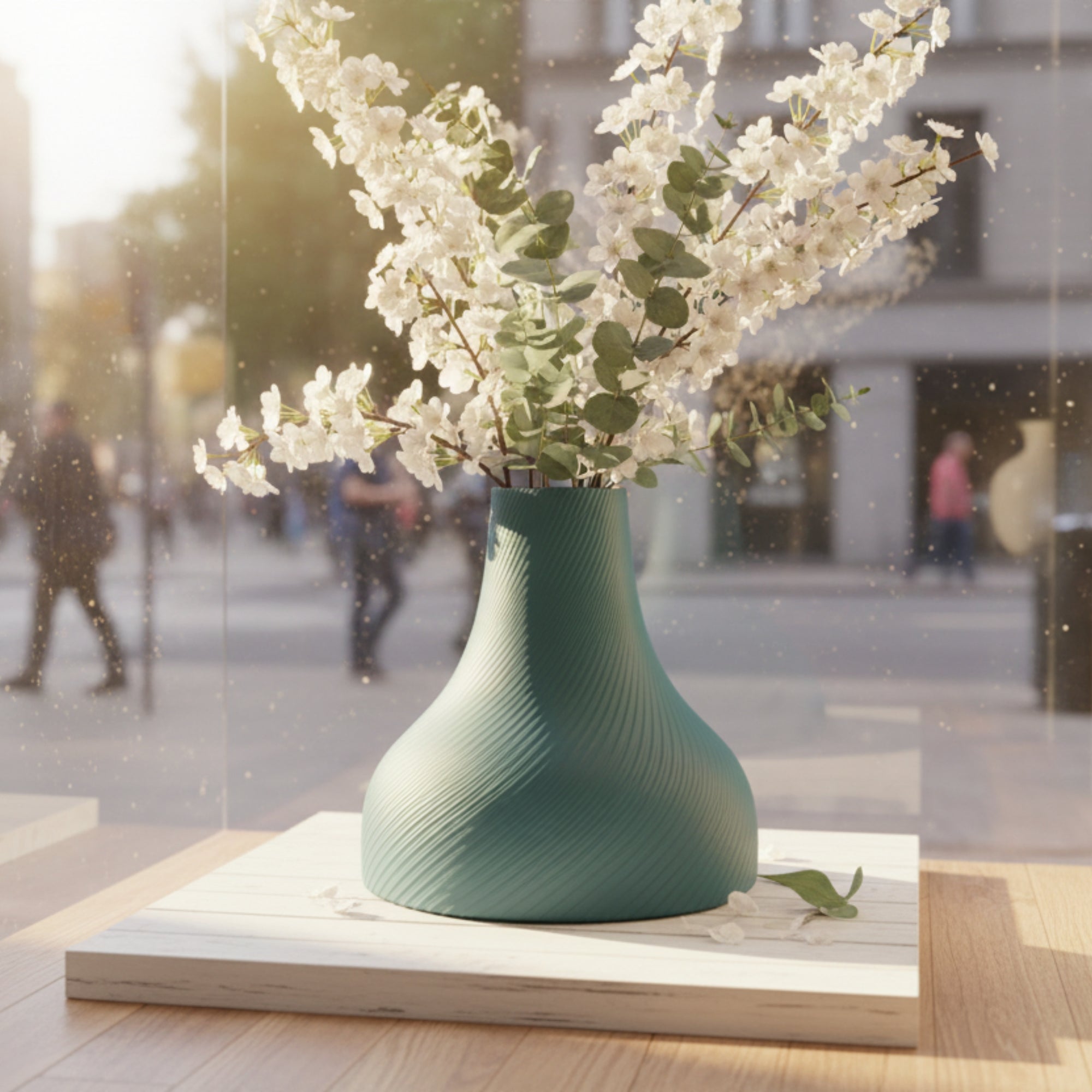 Base Vase for Faux or Real Flowers / Planter - INSIDE HOUSE