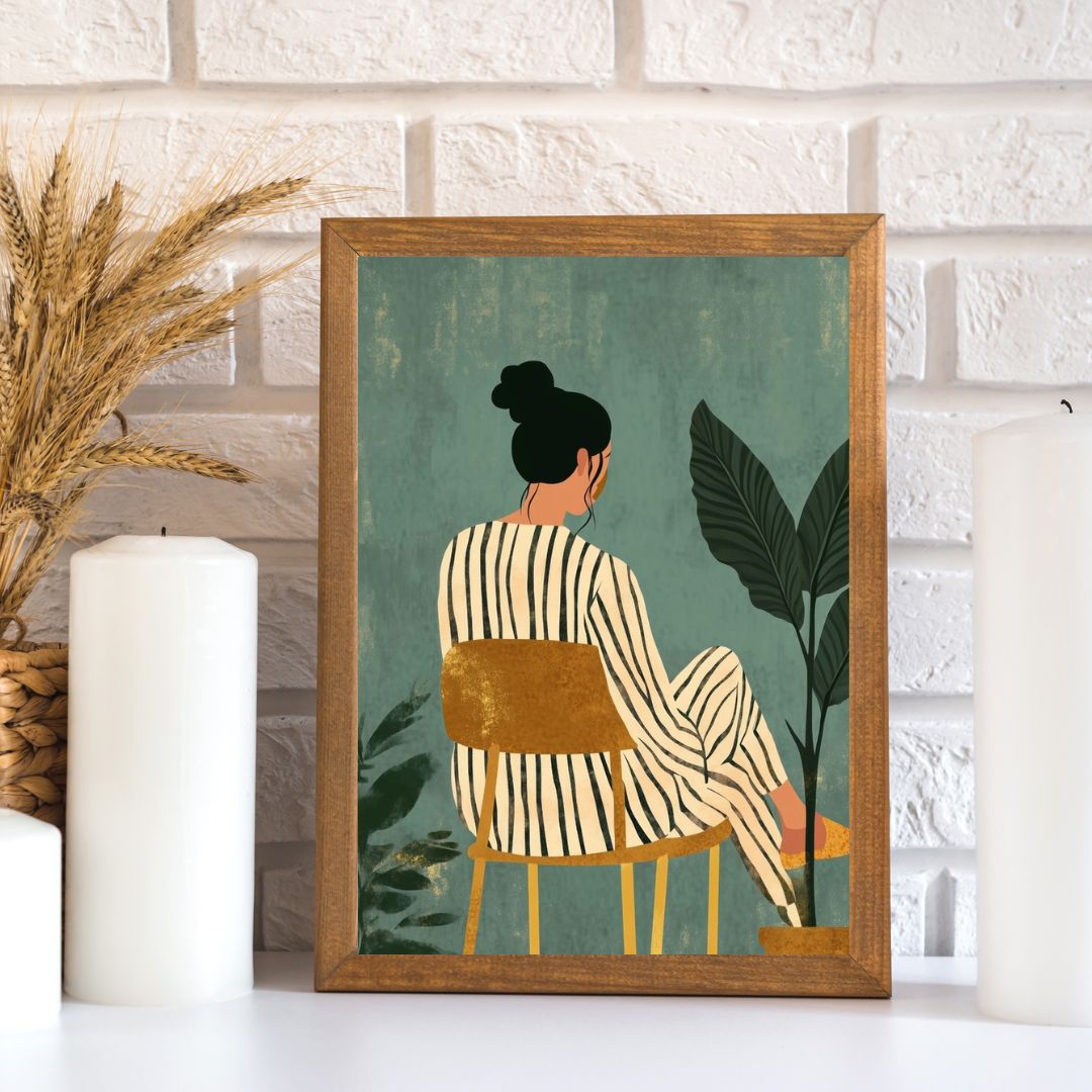 Female Portrait Art Print