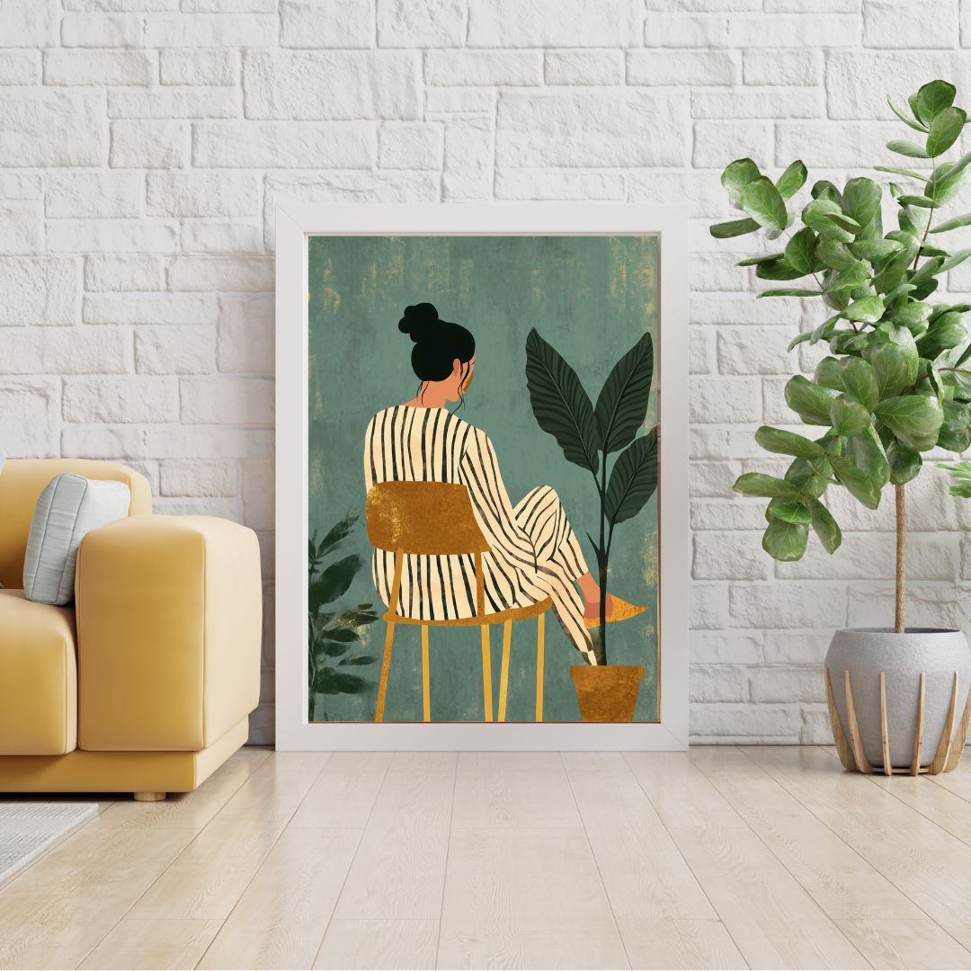 Female Portrait Art Print