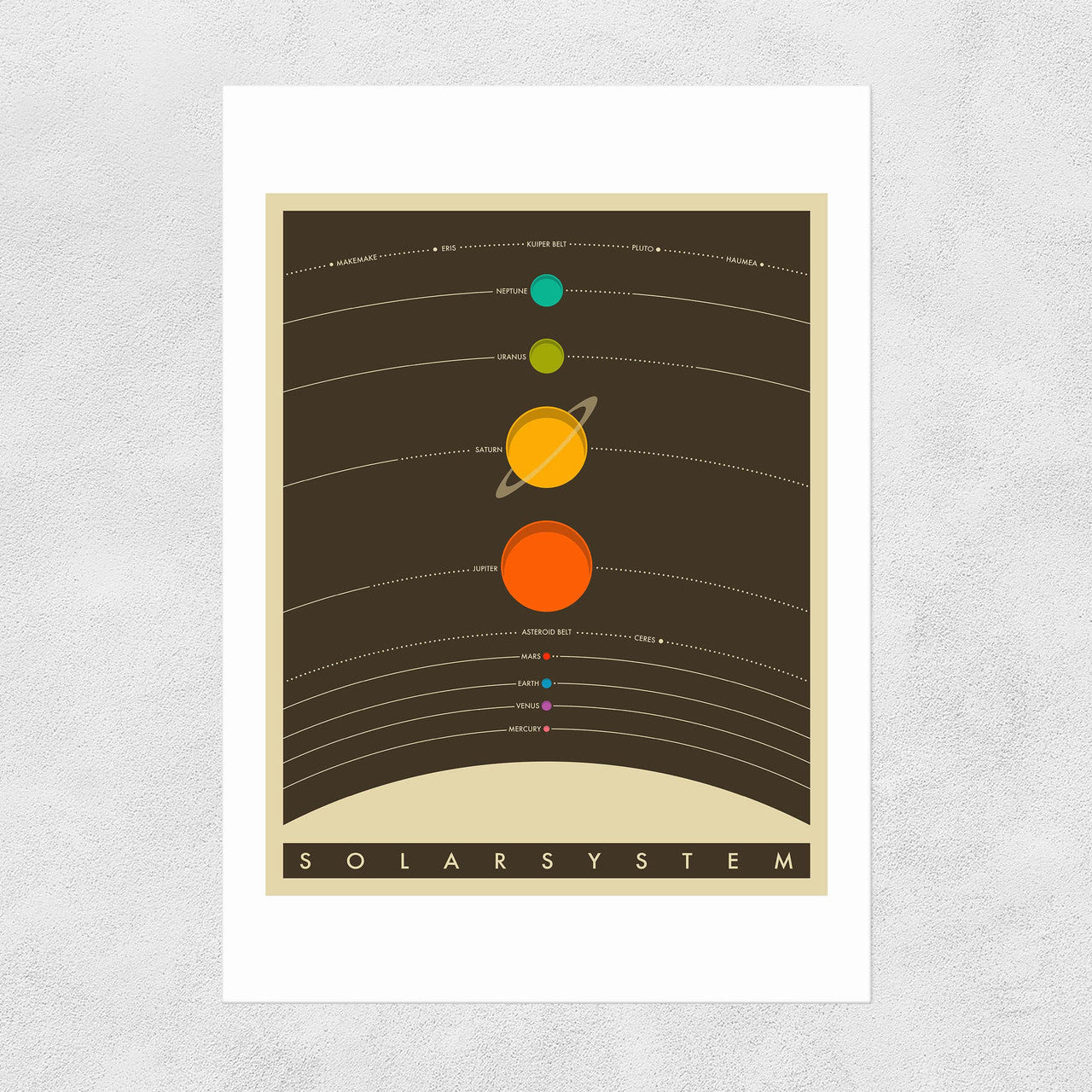 Solar System (Brown) by Jazzberry Blue - INSIDE HOUSE