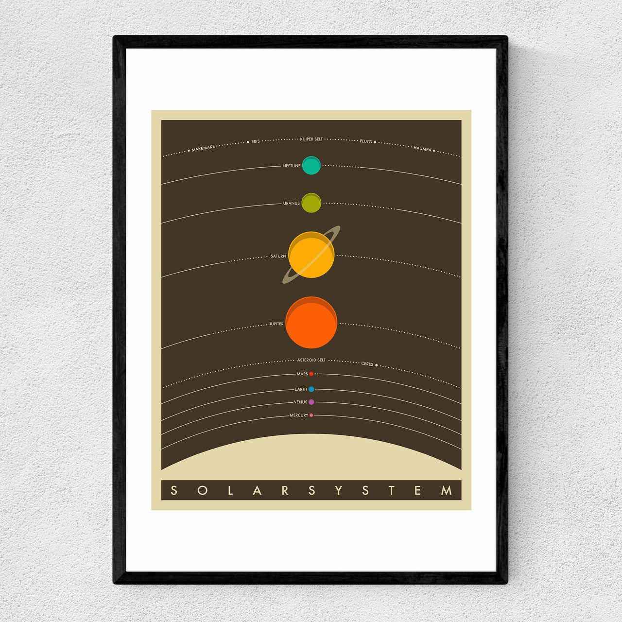Solar System (Brown) by Jazzberry Blue - INSIDE HOUSE