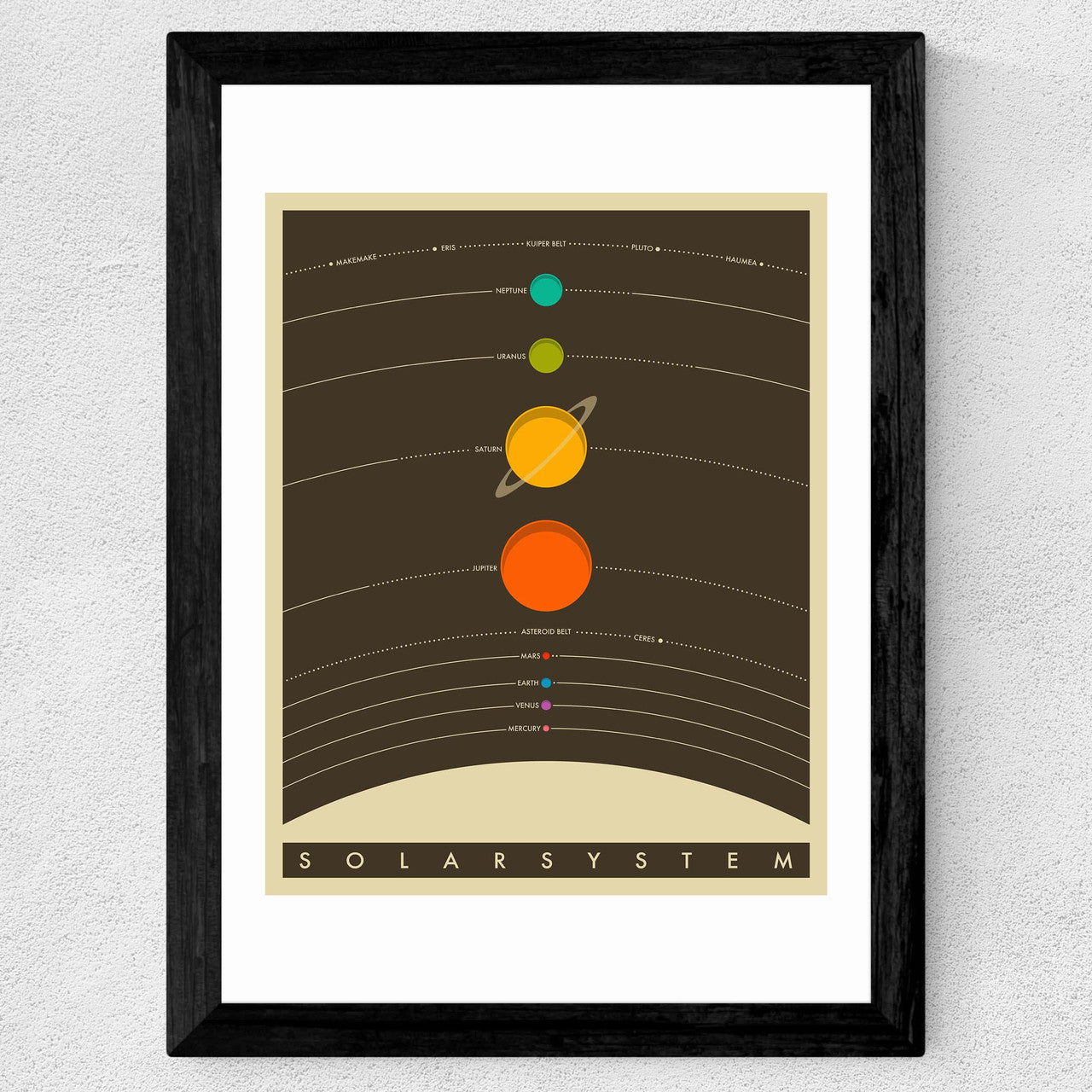 Solar System (Brown) by Jazzberry Blue - INSIDE HOUSE