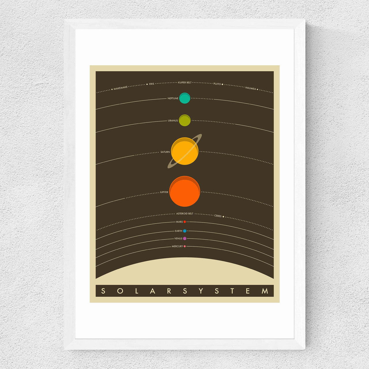 Solar System (Brown) by Jazzberry Blue - INSIDE HOUSE