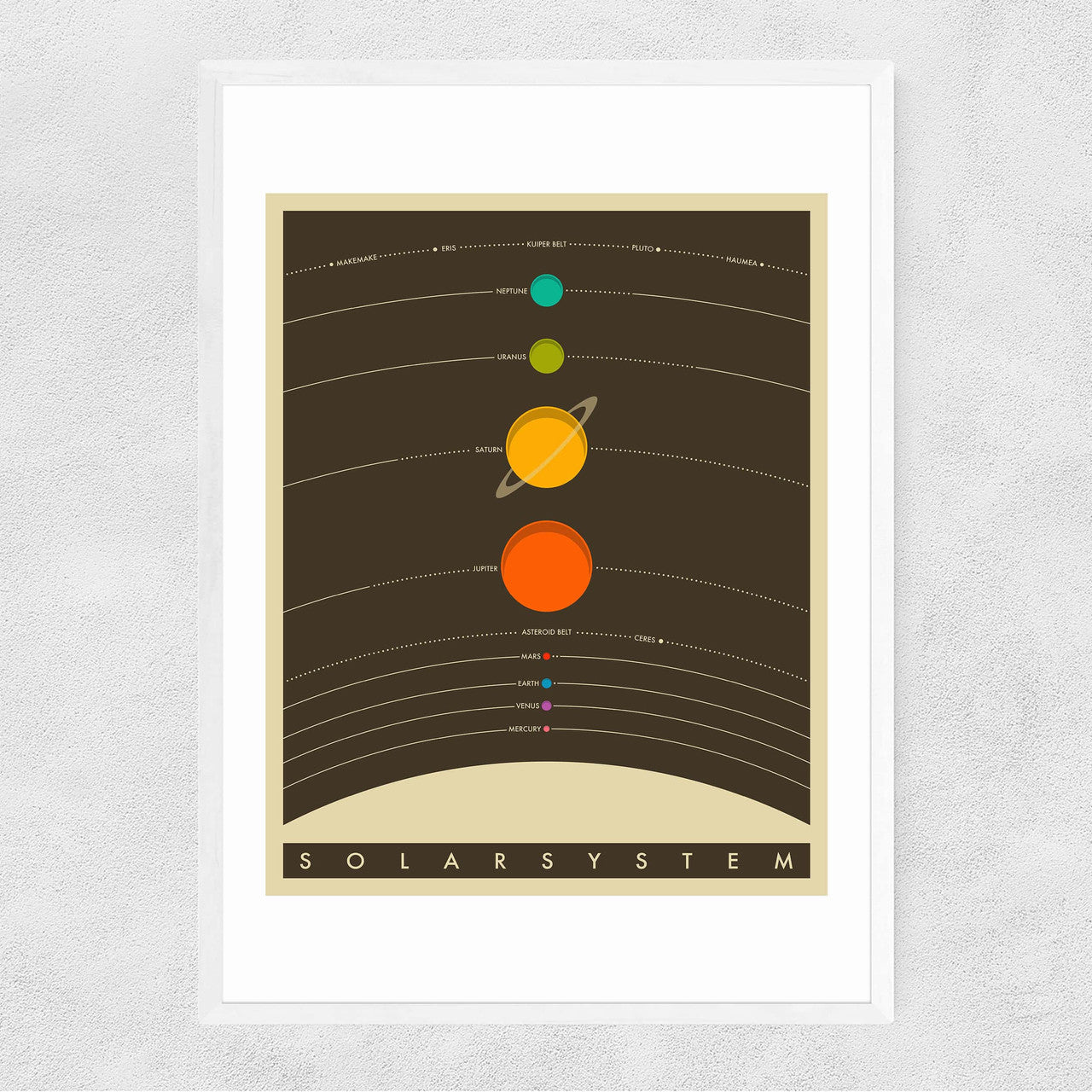Solar System (Brown) by Jazzberry Blue - INSIDE HOUSE