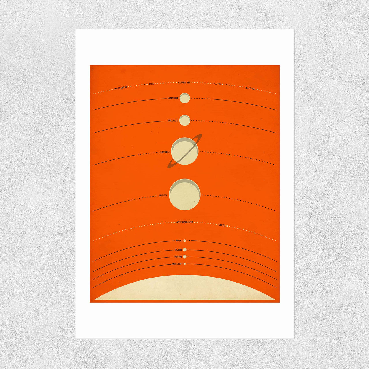Solar System (Orange) by Jazzberry Blue - INSIDE HOUSE