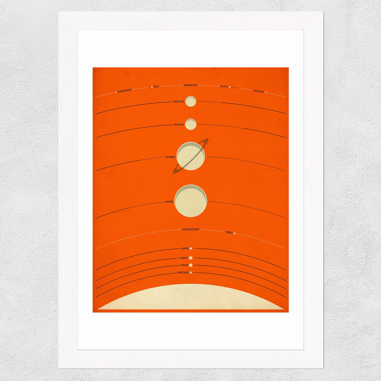 Solar System (Orange) by Jazzberry Blue - INSIDE HOUSE