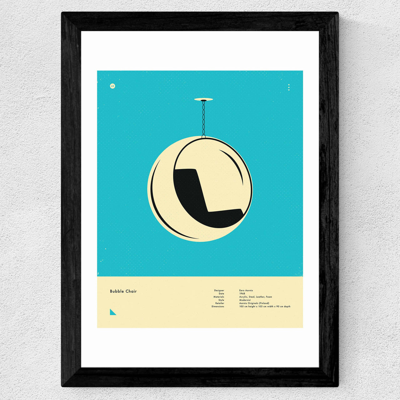 Blue Bubble Chair - INSIDE HOUSE