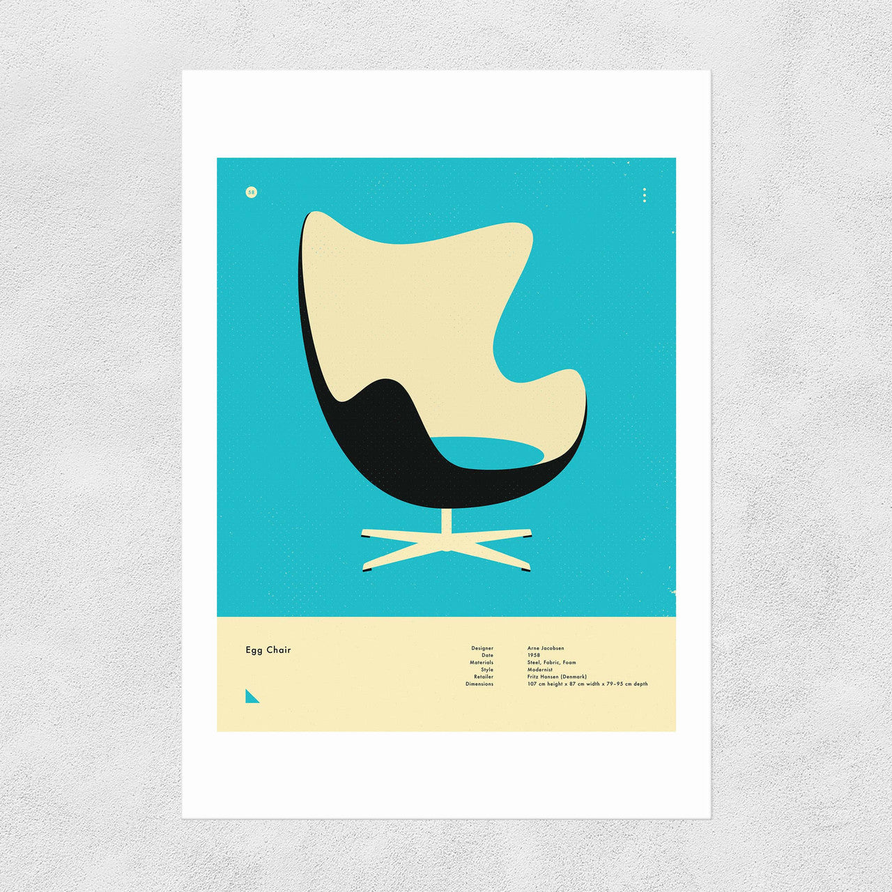 Egg Chair by Jazzberry Blue - INSIDE HOUSE