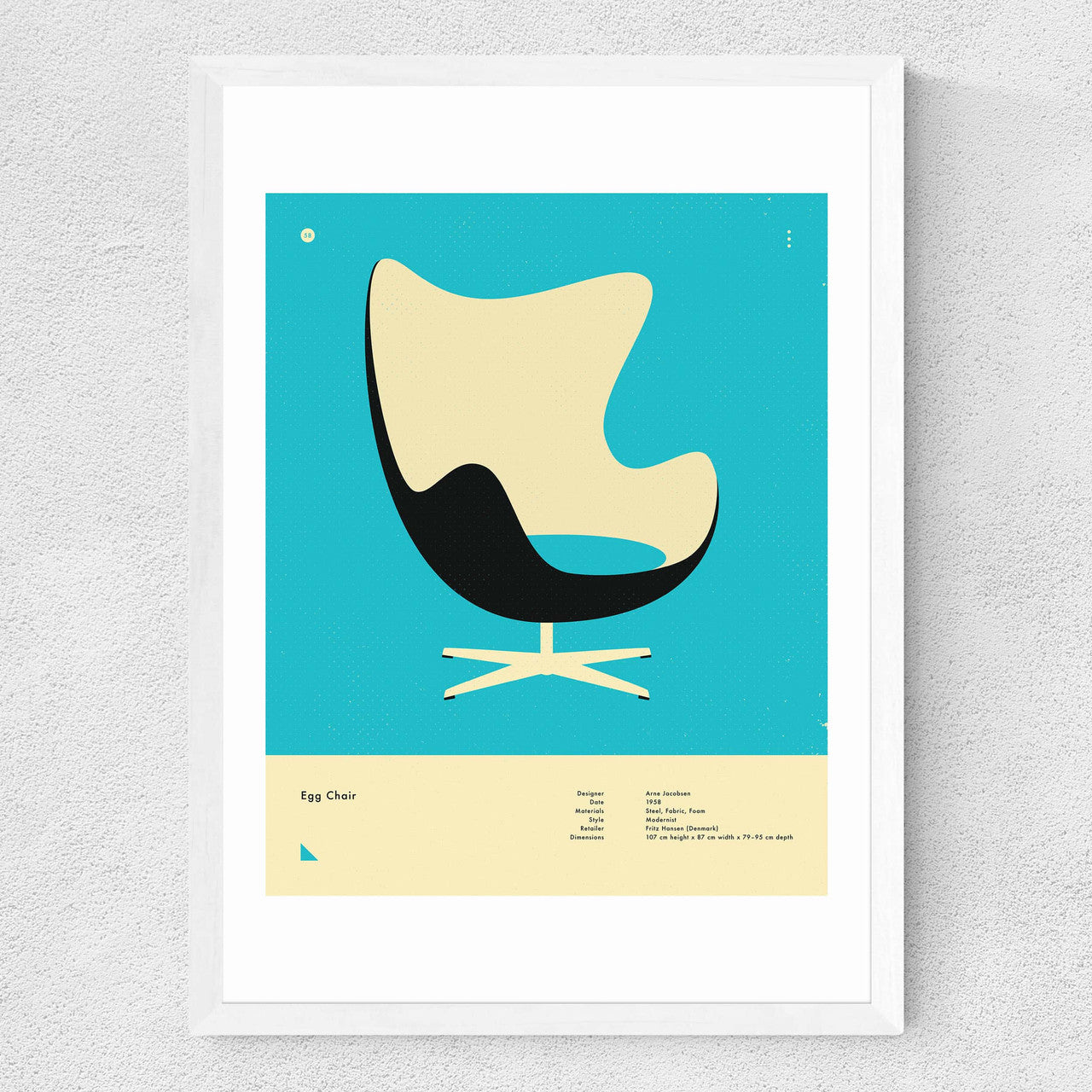 Egg Chair by Jazzberry Blue - INSIDE HOUSE