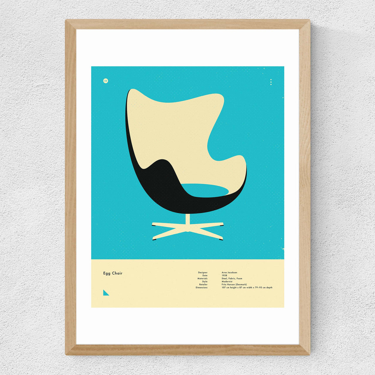 Egg Chair by Jazzberry Blue - INSIDE HOUSE