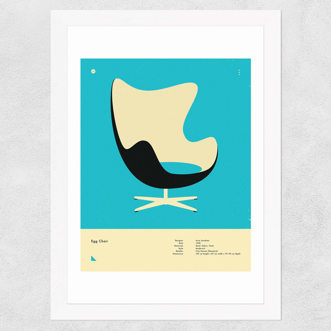 Egg Chair by Jazzberry Blue - INSIDE HOUSE