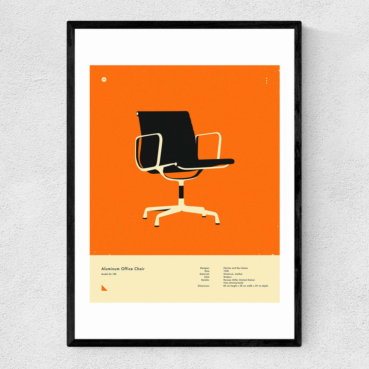 Orange 108 Office Chair - INSIDE HOUSE
