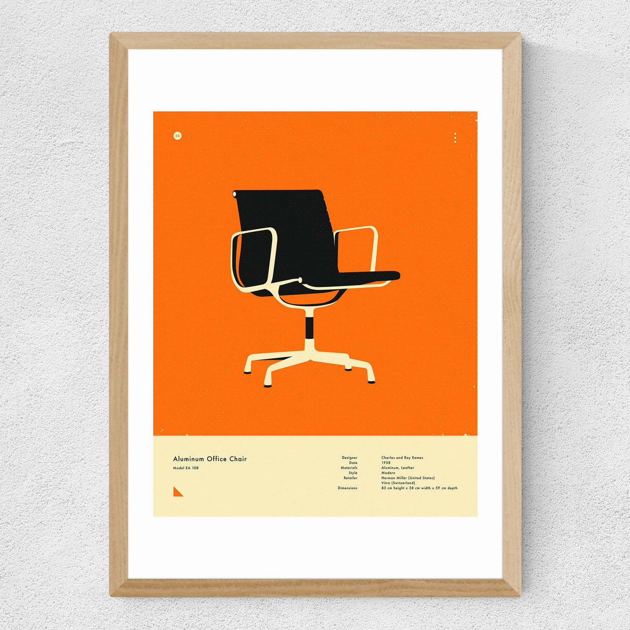 Orange 108 Office Chair - INSIDE HOUSE