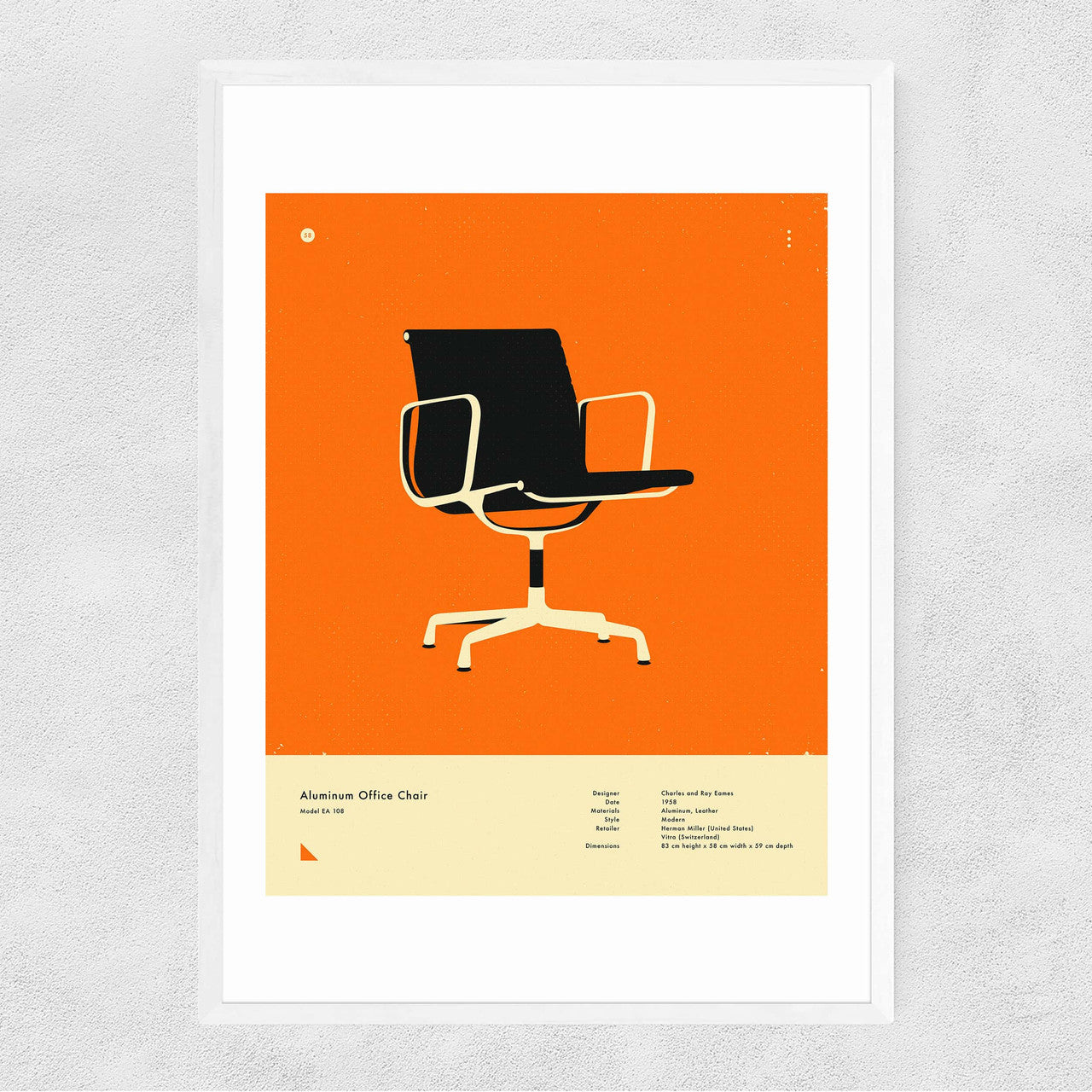 Orange 108 Office Chair - INSIDE HOUSE