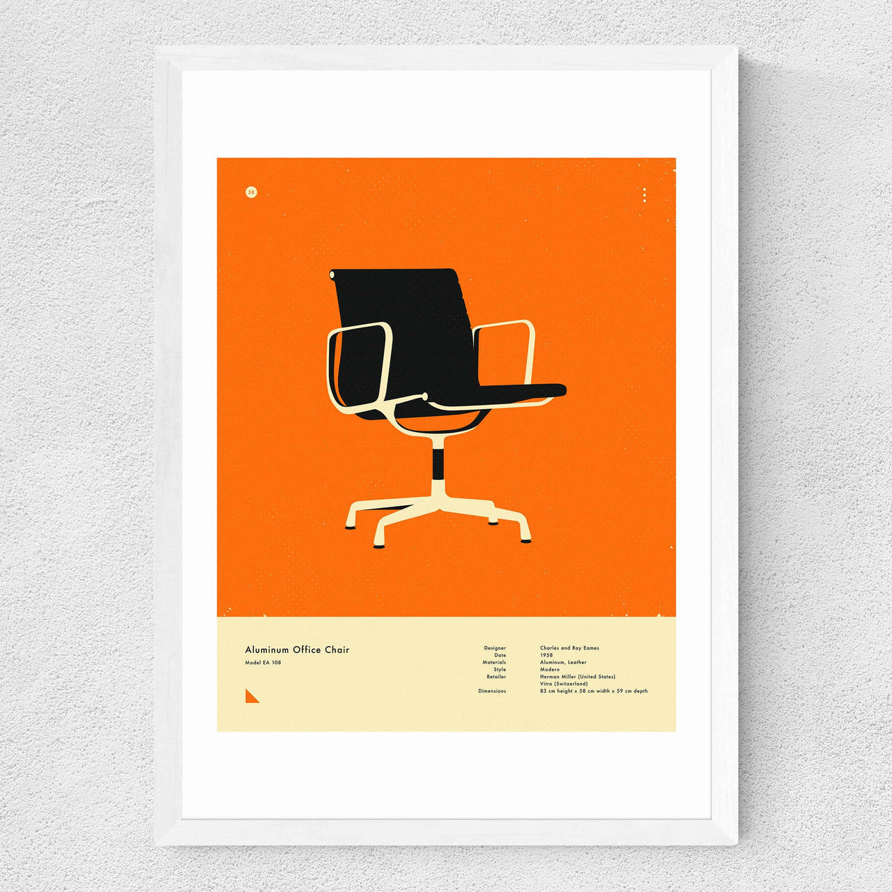 Orange 108 Office Chair - INSIDE HOUSE