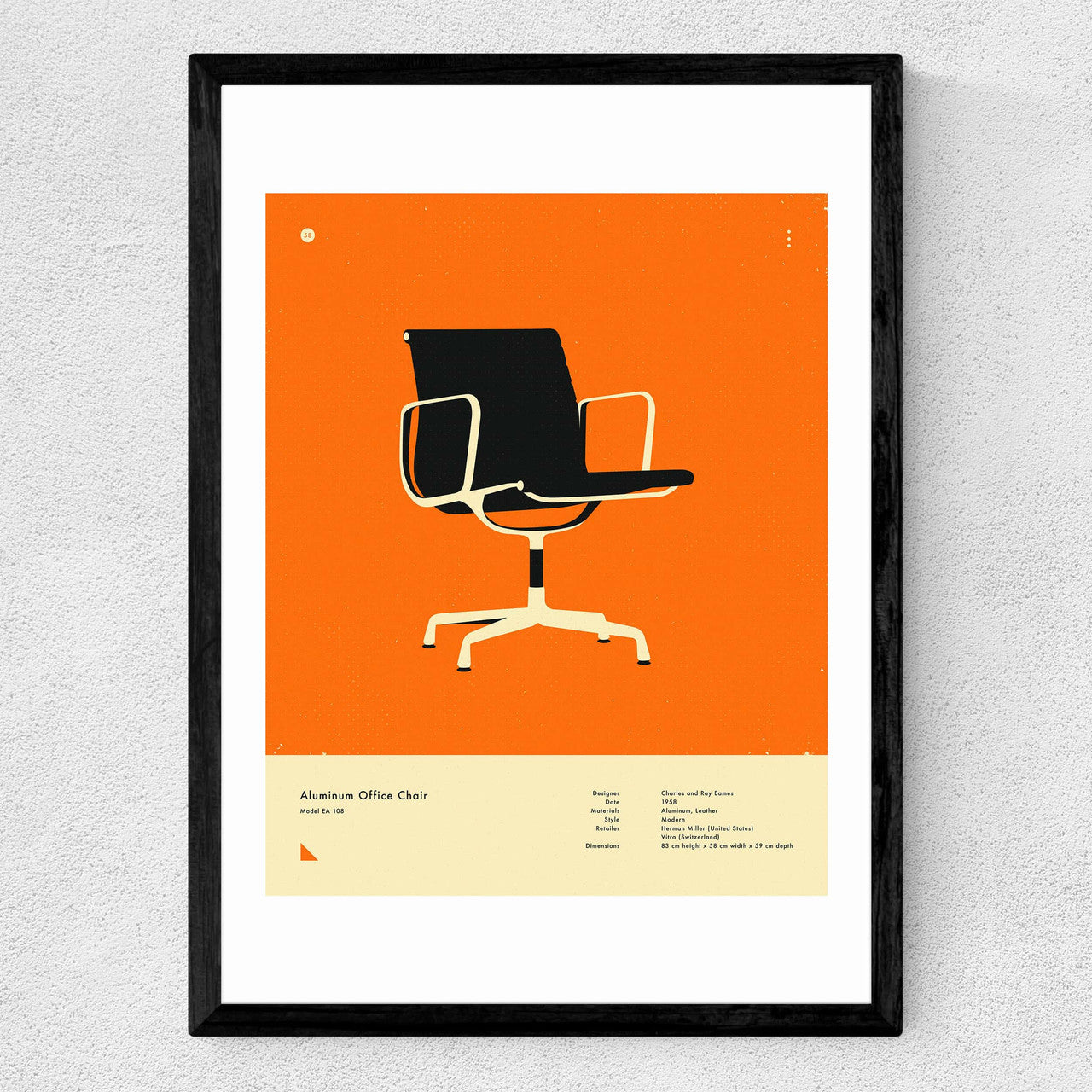 Orange 108 Office Chair - INSIDE HOUSE