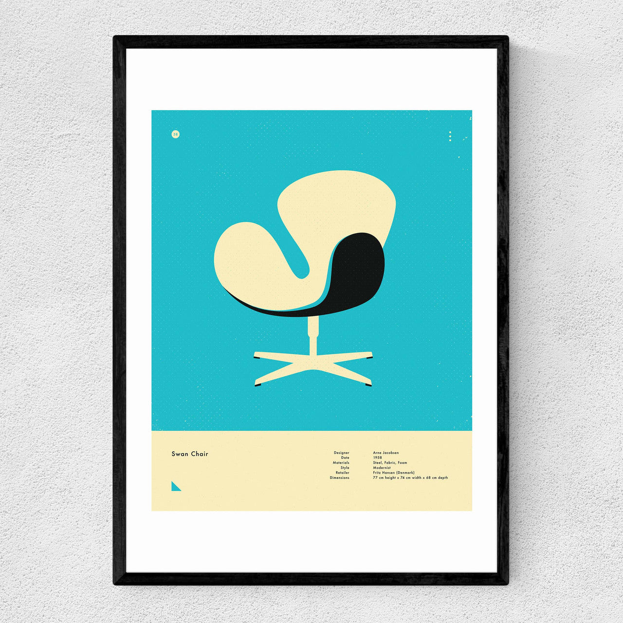 Blue Swan Chair - INSIDE HOUSE