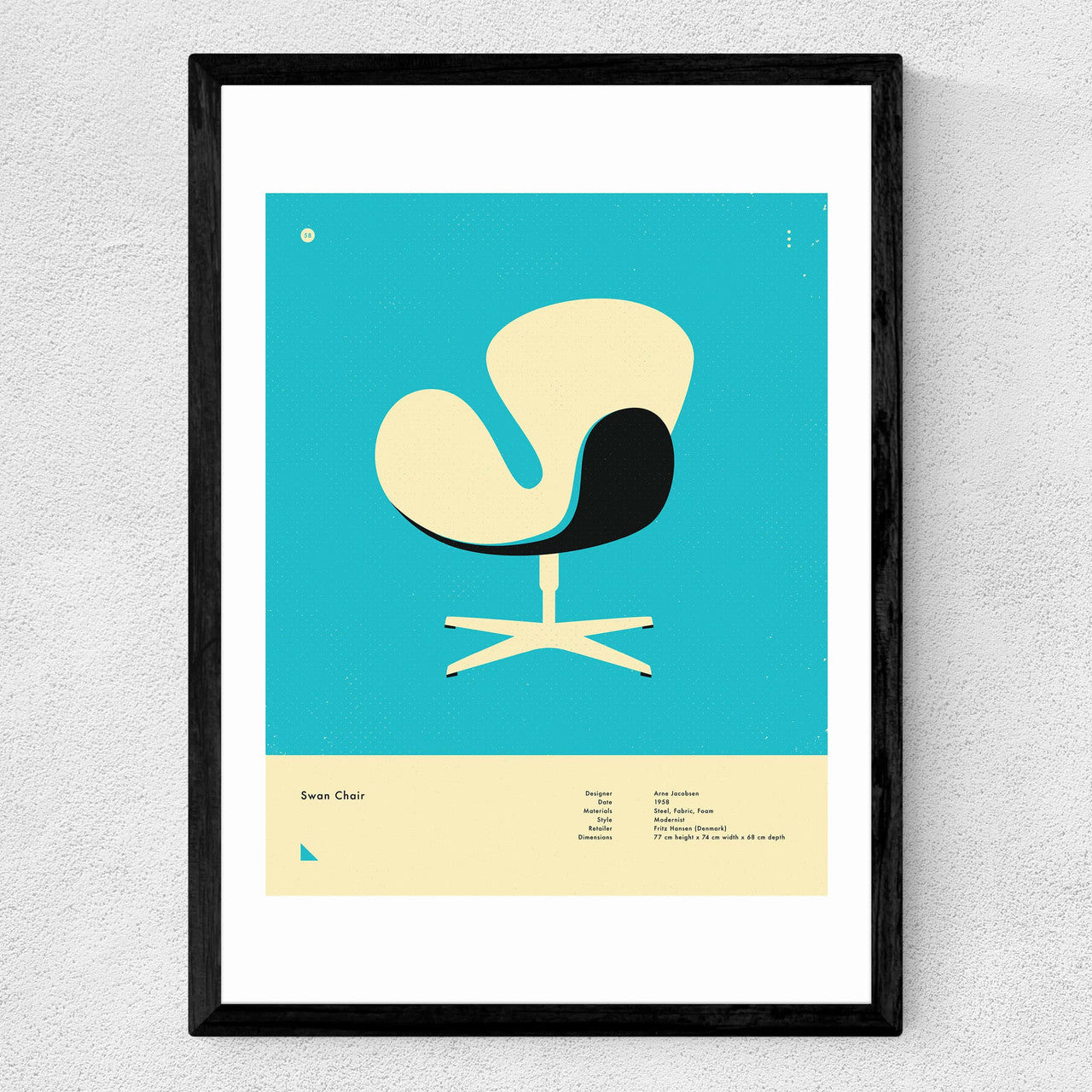 Blue Swan Chair - INSIDE HOUSE