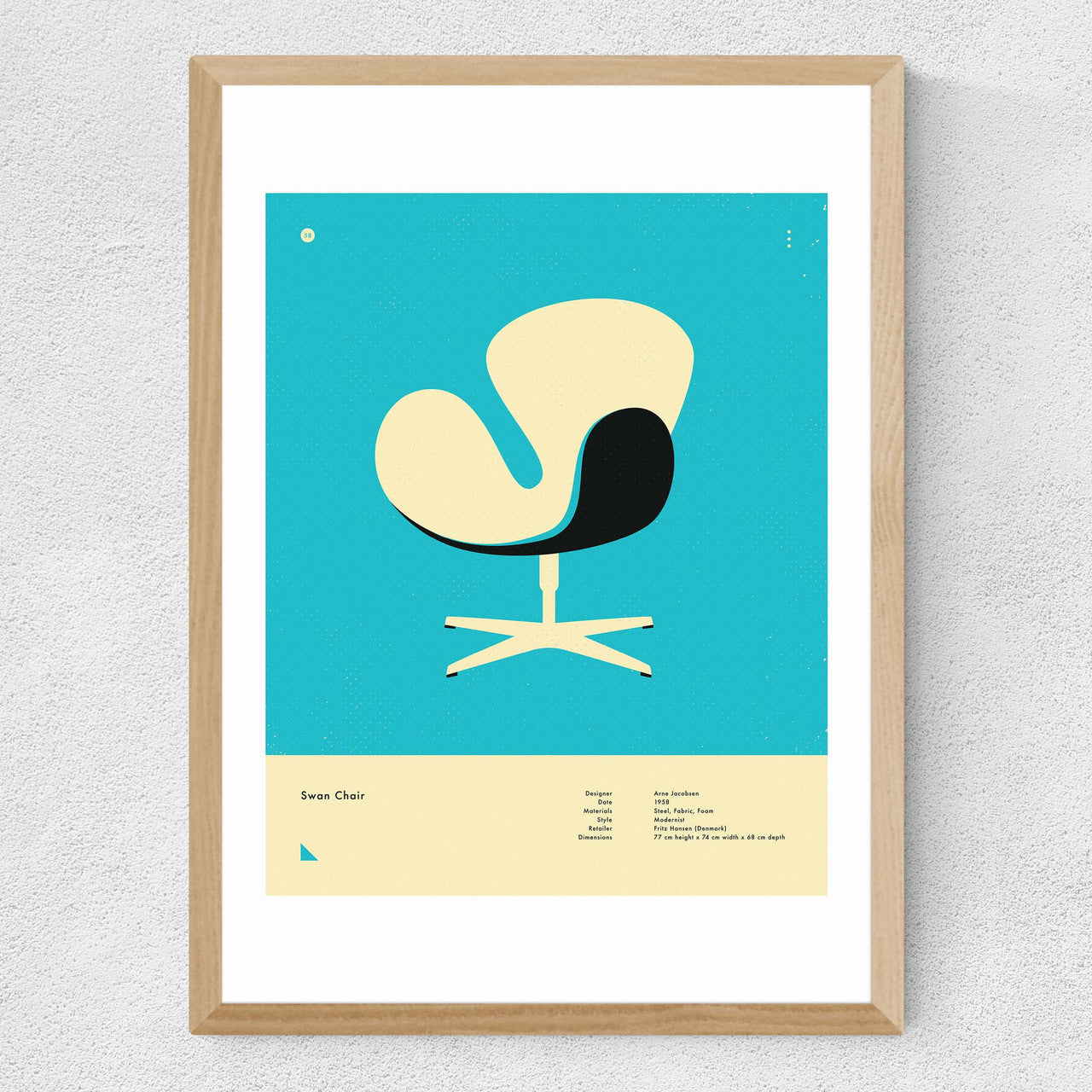 Blue Swan Chair - INSIDE HOUSE