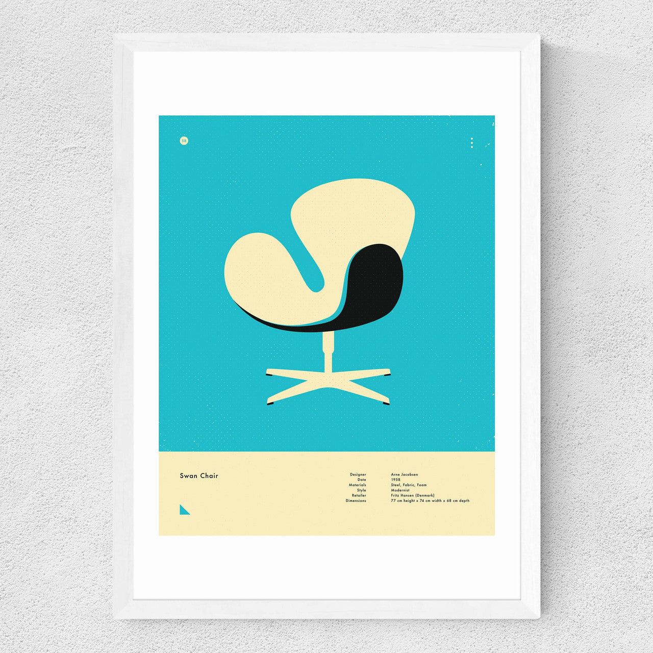 Blue Swan Chair - INSIDE HOUSE