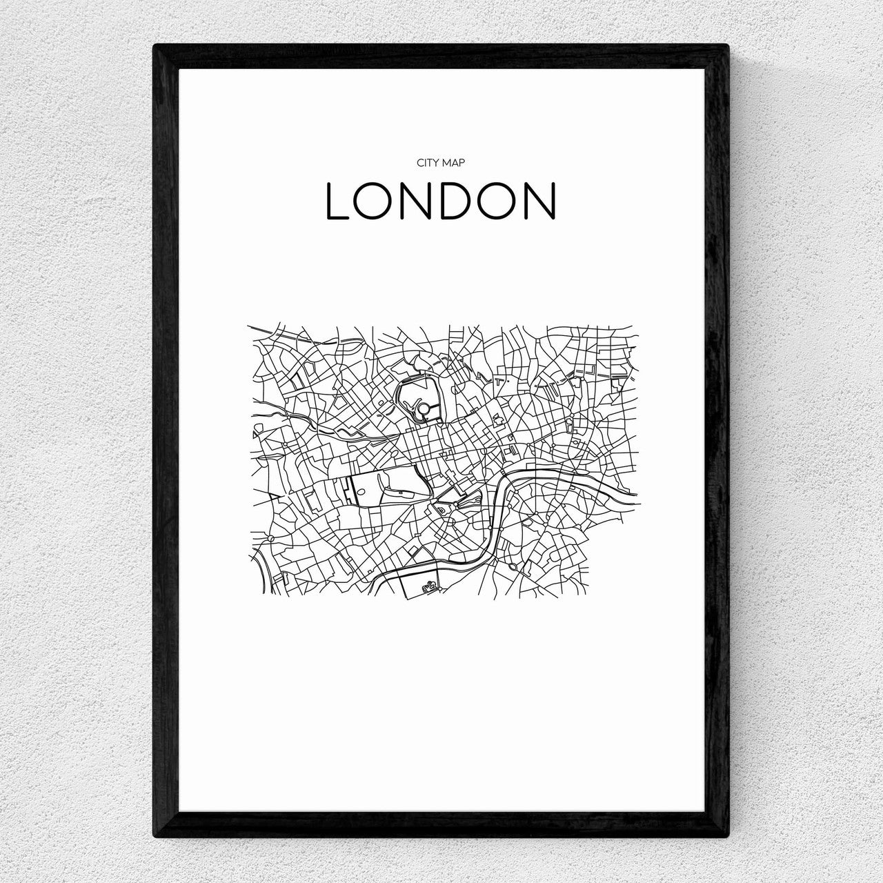 City Map London - INSIDE HOUSE