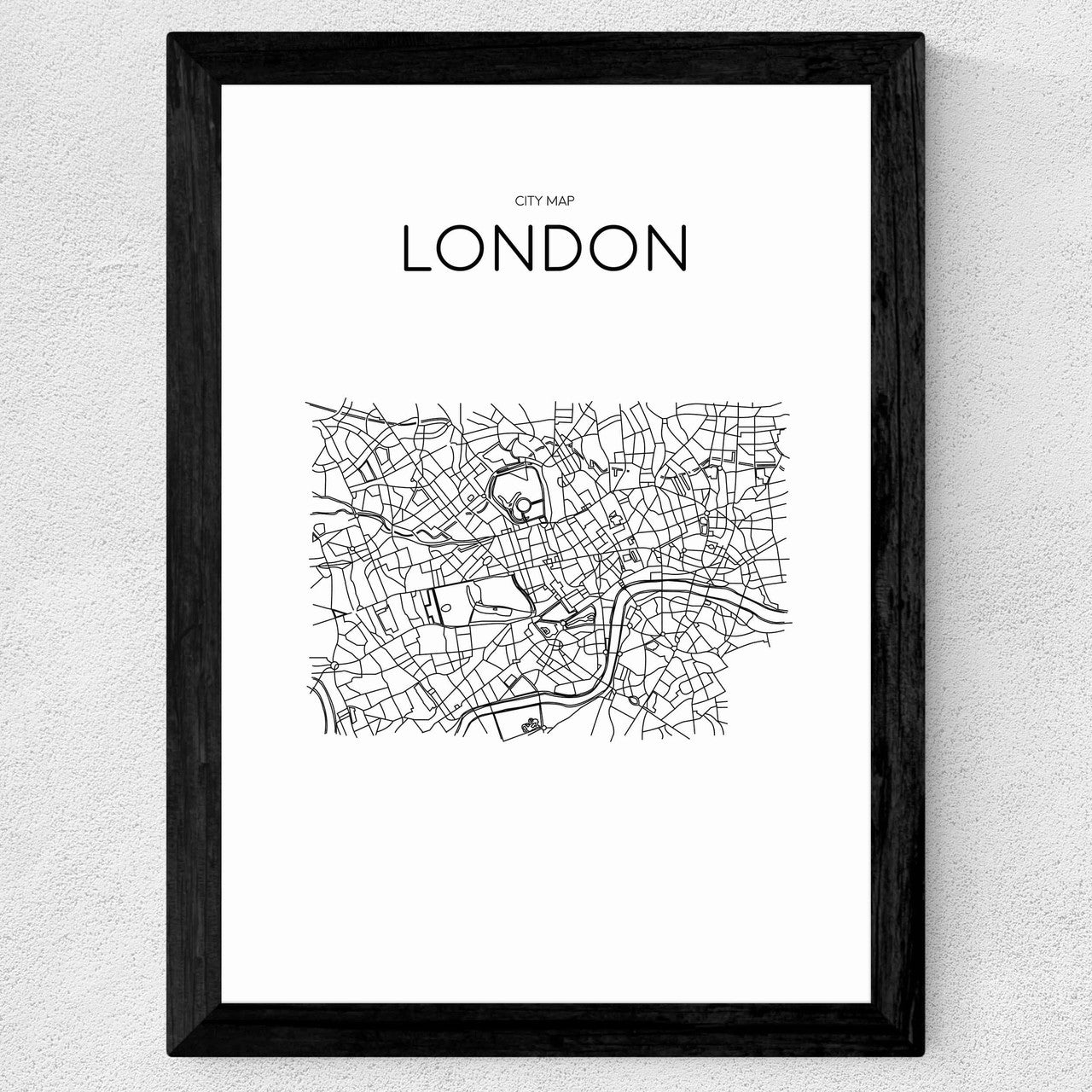 City Map London - INSIDE HOUSE