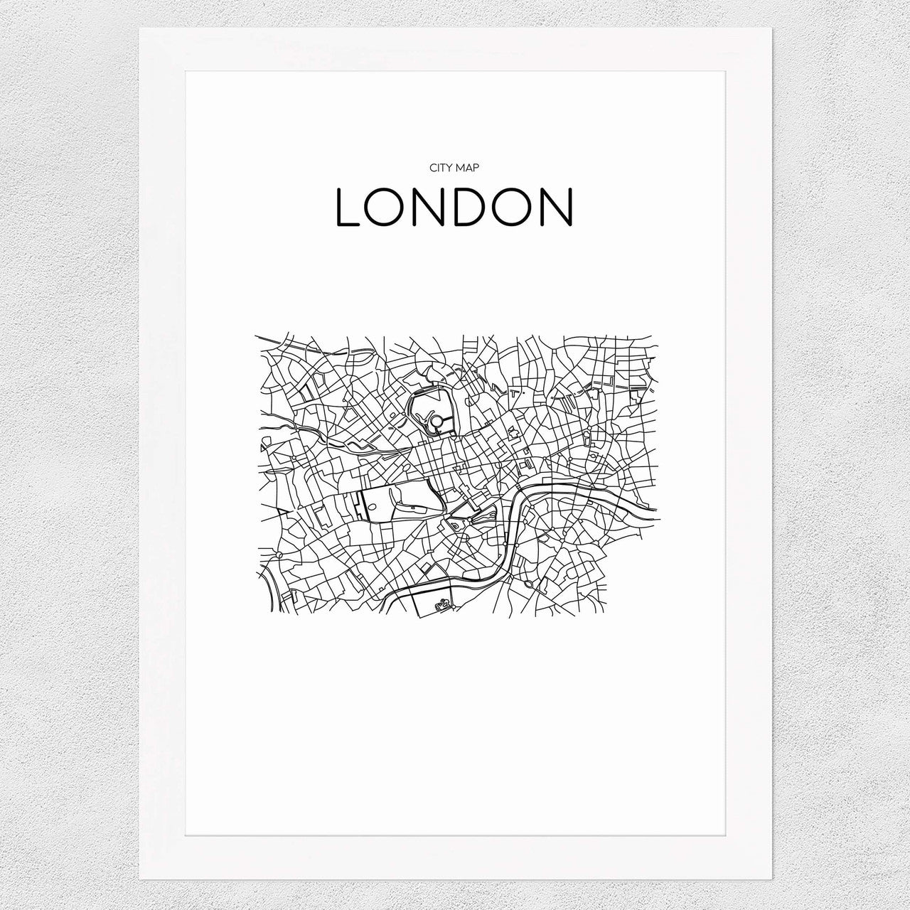 City Map London - INSIDE HOUSE