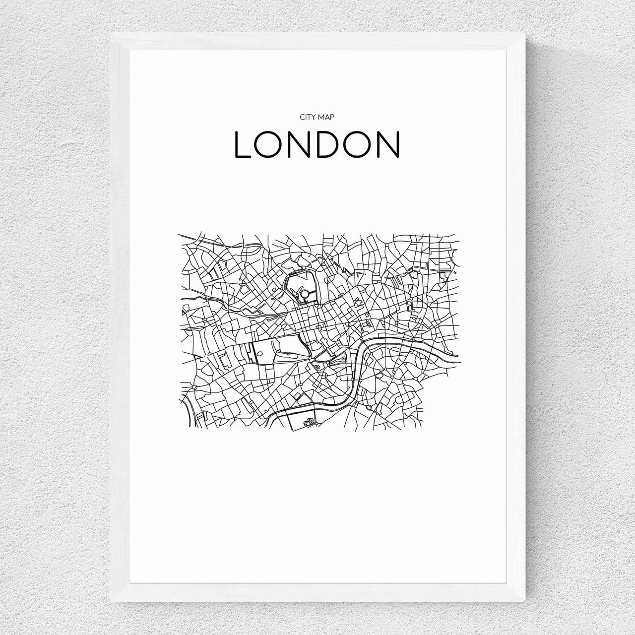 City Map London - INSIDE HOUSE