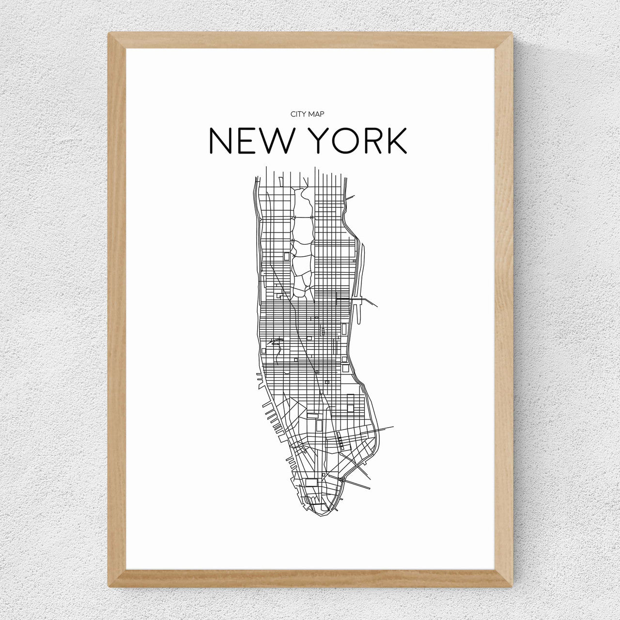 City Map New York - INSIDE HOUSE