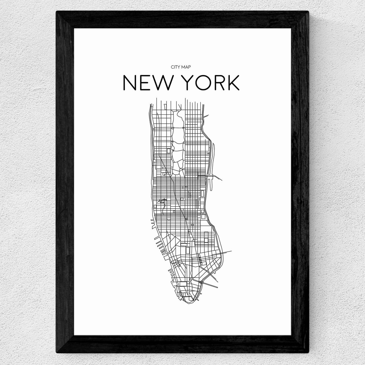 City Map New York - INSIDE HOUSE