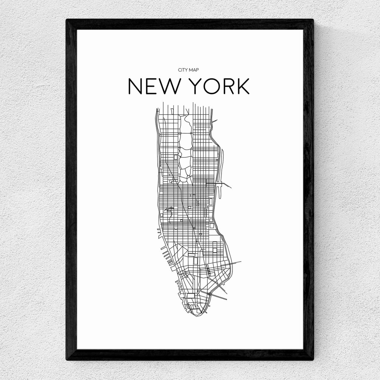 City Map New York - INSIDE HOUSE