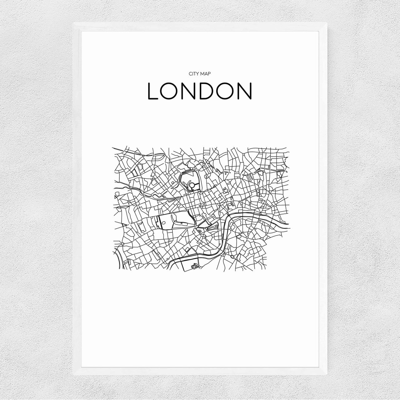 City Map London - INSIDE HOUSE