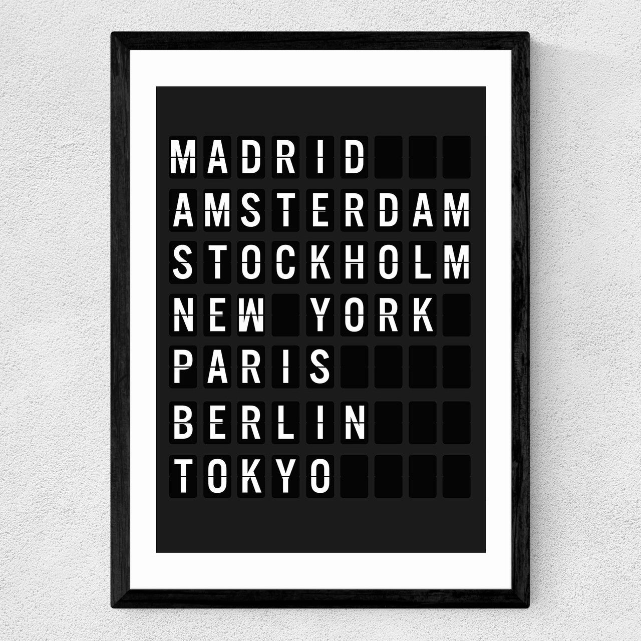 Arrivals Board - INSIDE HOUSE