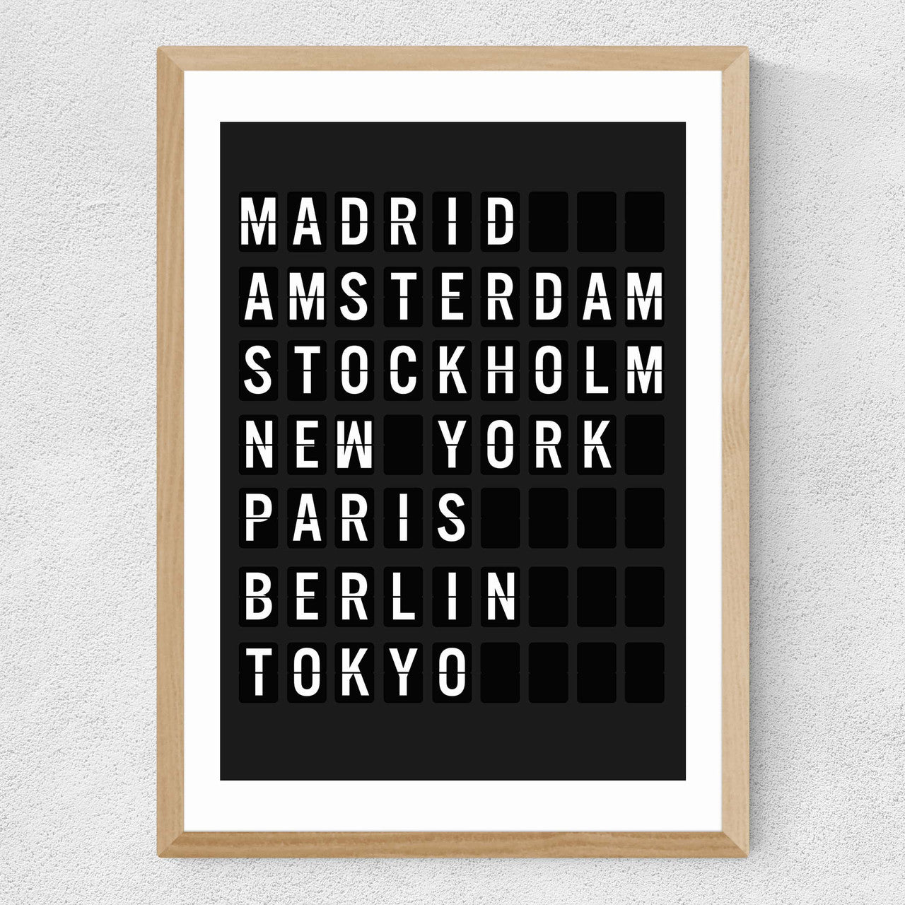 Arrivals Board - INSIDE HOUSE