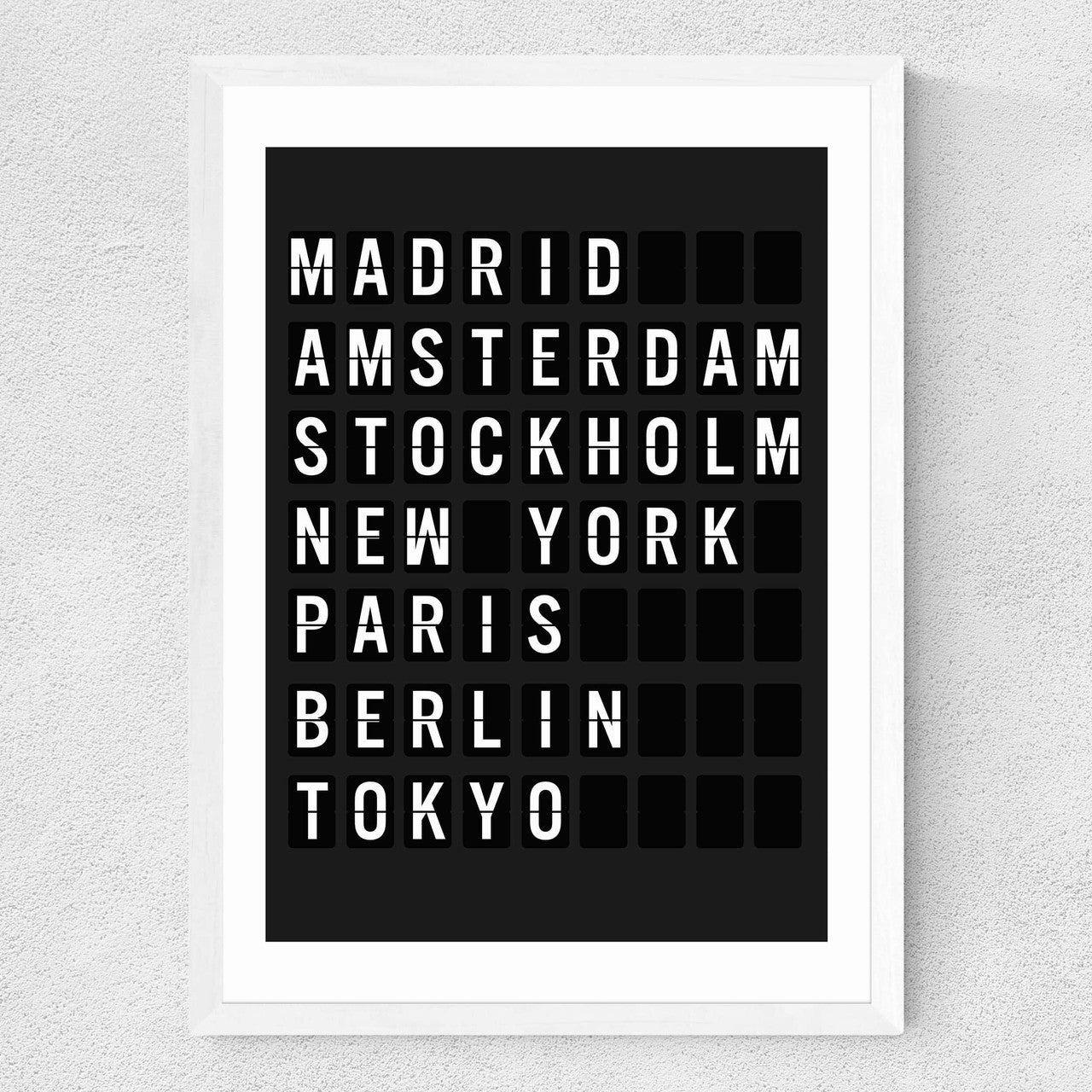 Arrivals Board - INSIDE HOUSE