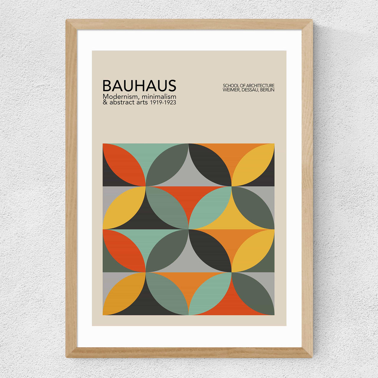 Geometric Pattern Bauhaus