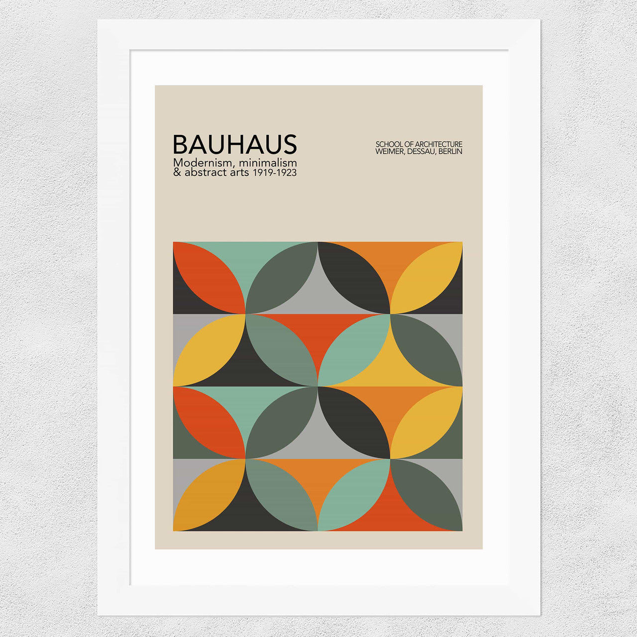Geometric Pattern Bauhaus