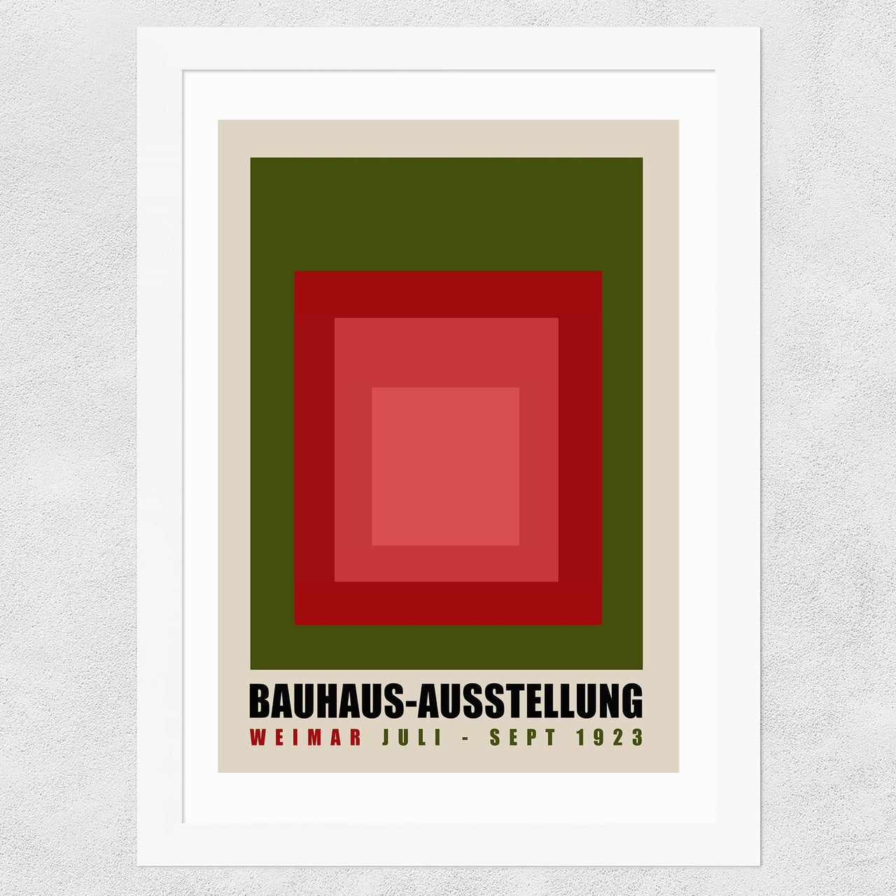 Green And Red Bauhaus