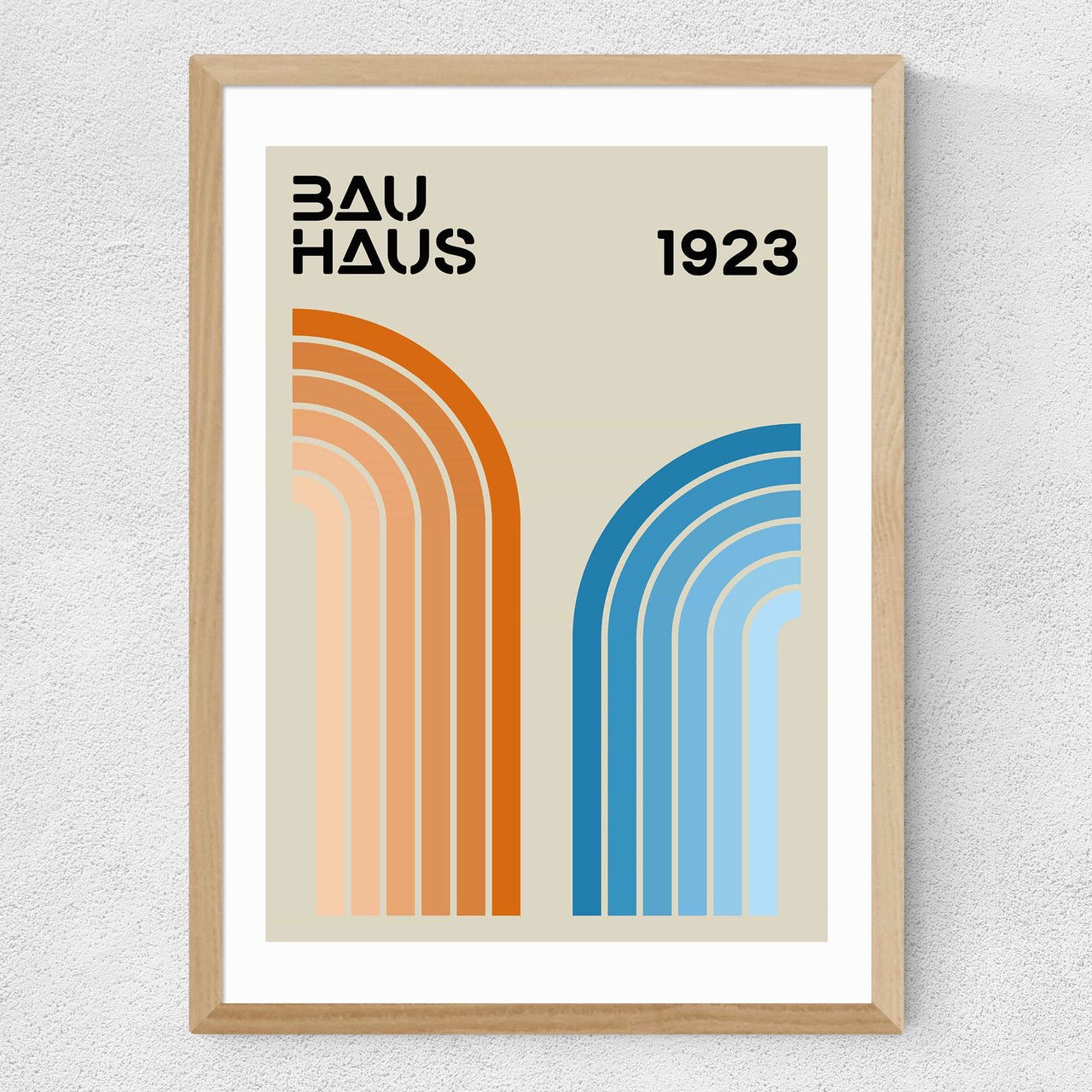 Rainbow Stripes Bauhaus