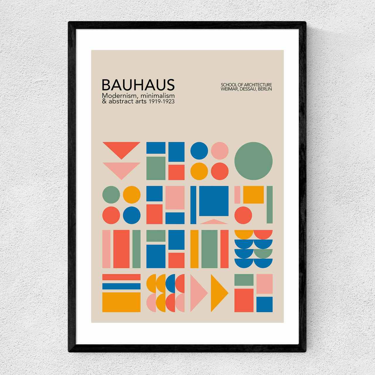 Bauhaus Colour Blocks - INSIDE HOUSE