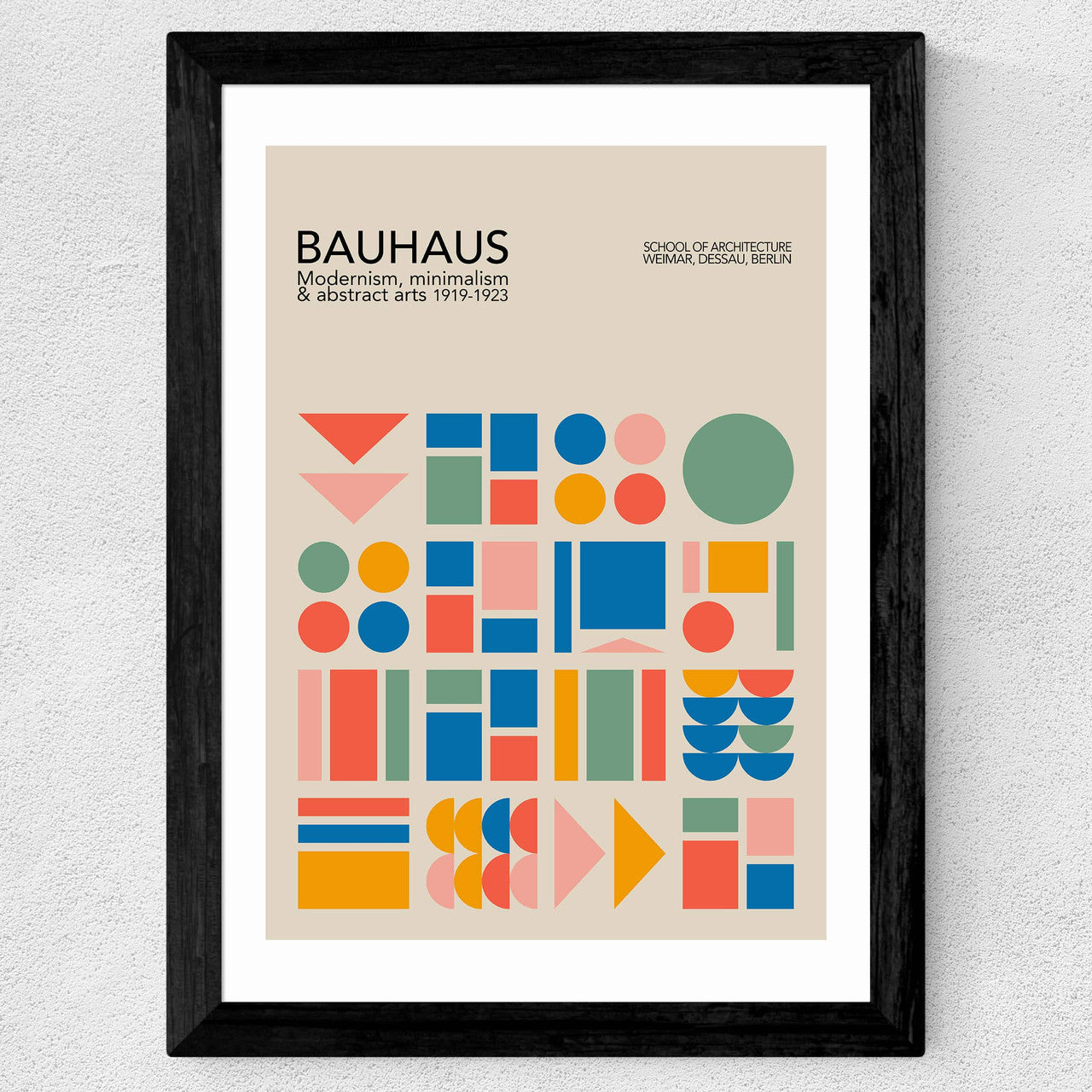 Bauhaus Colour Blocks - INSIDE HOUSE