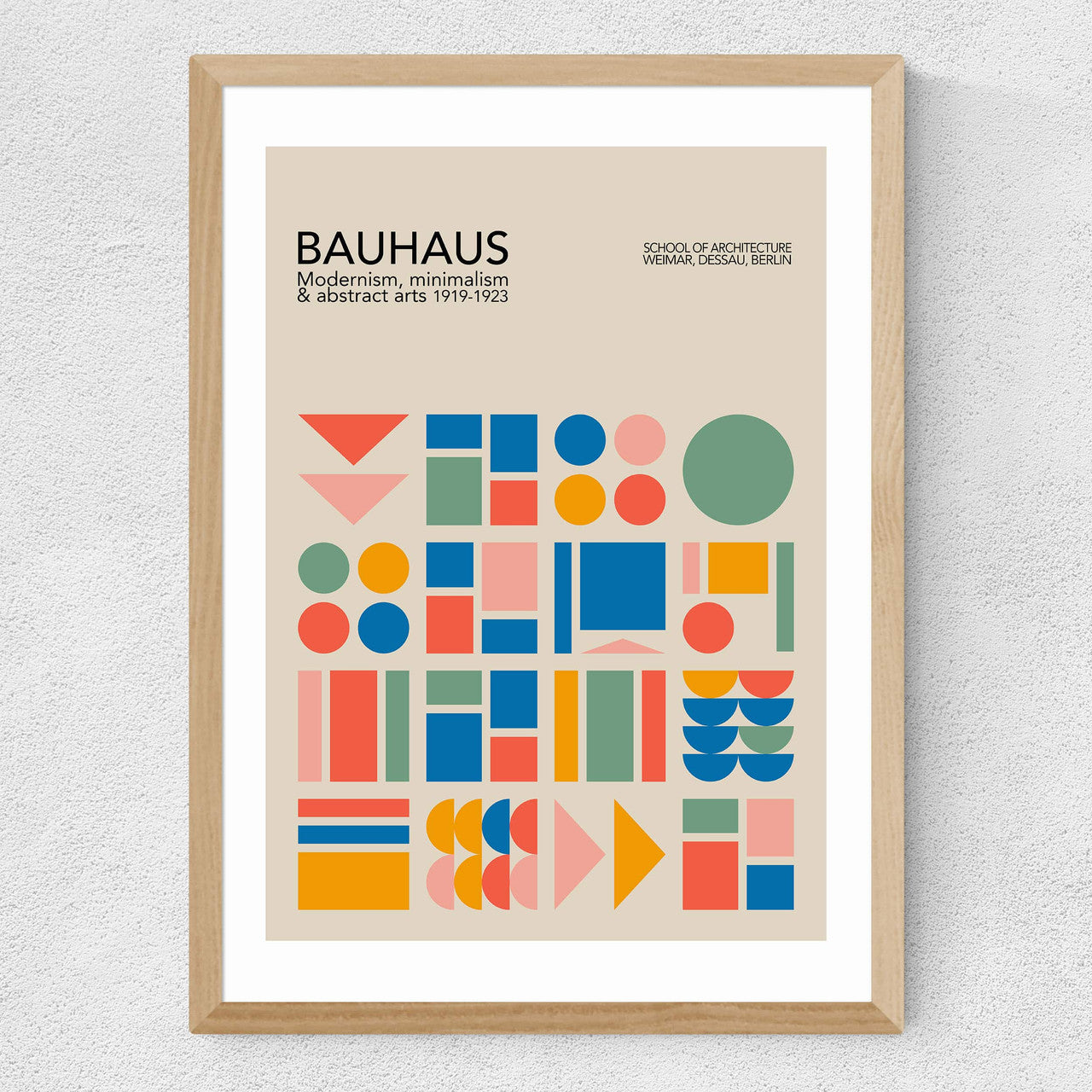 Bauhaus Colour Blocks - INSIDE HOUSE