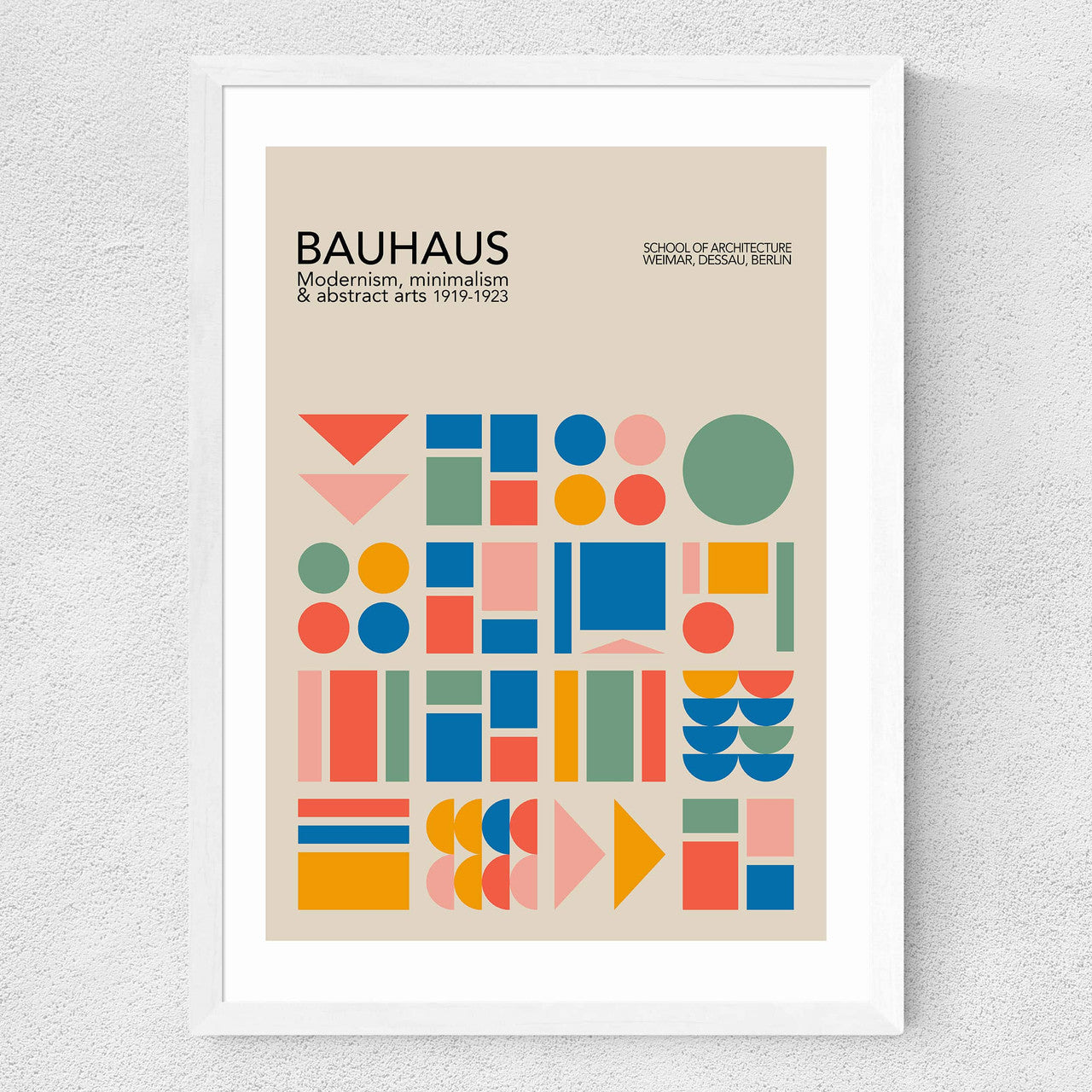 Bauhaus Colour Blocks - INSIDE HOUSE
