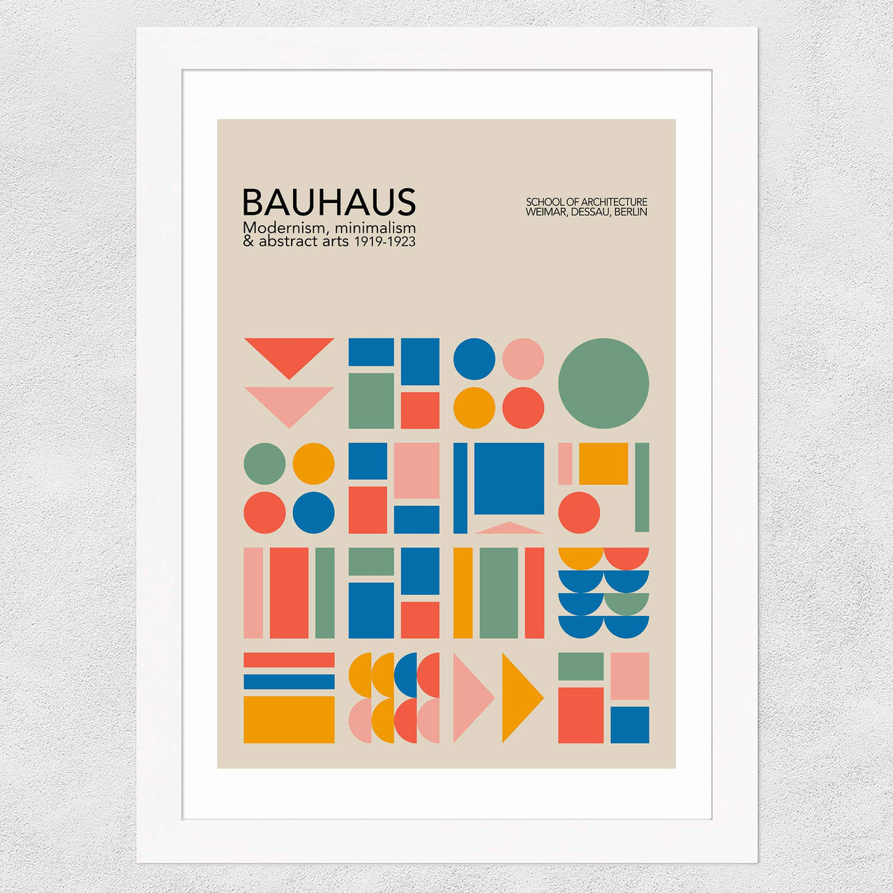 Bauhaus Colour Blocks - INSIDE HOUSE