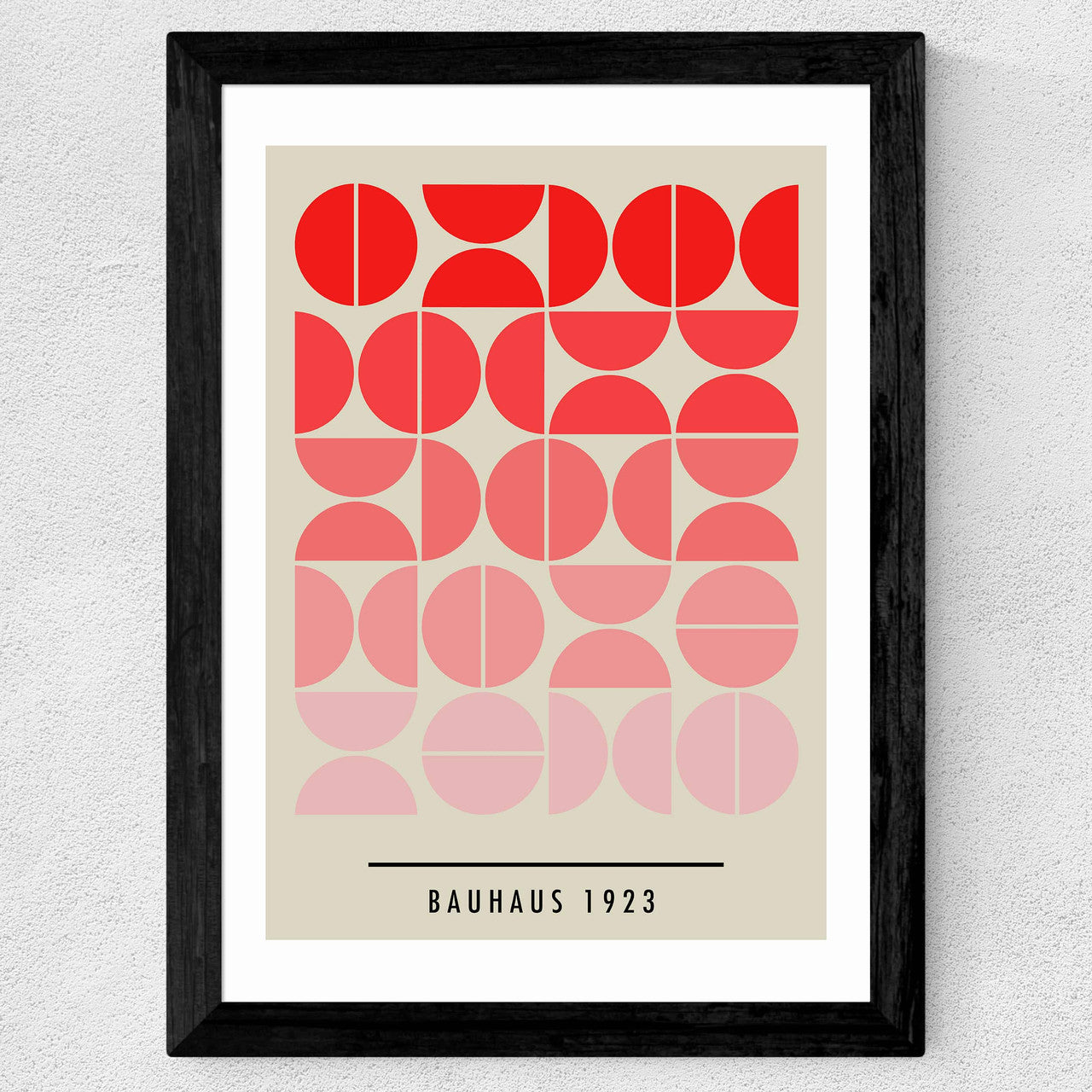 Red Bauhaus Gradient - INSIDE HOUSE