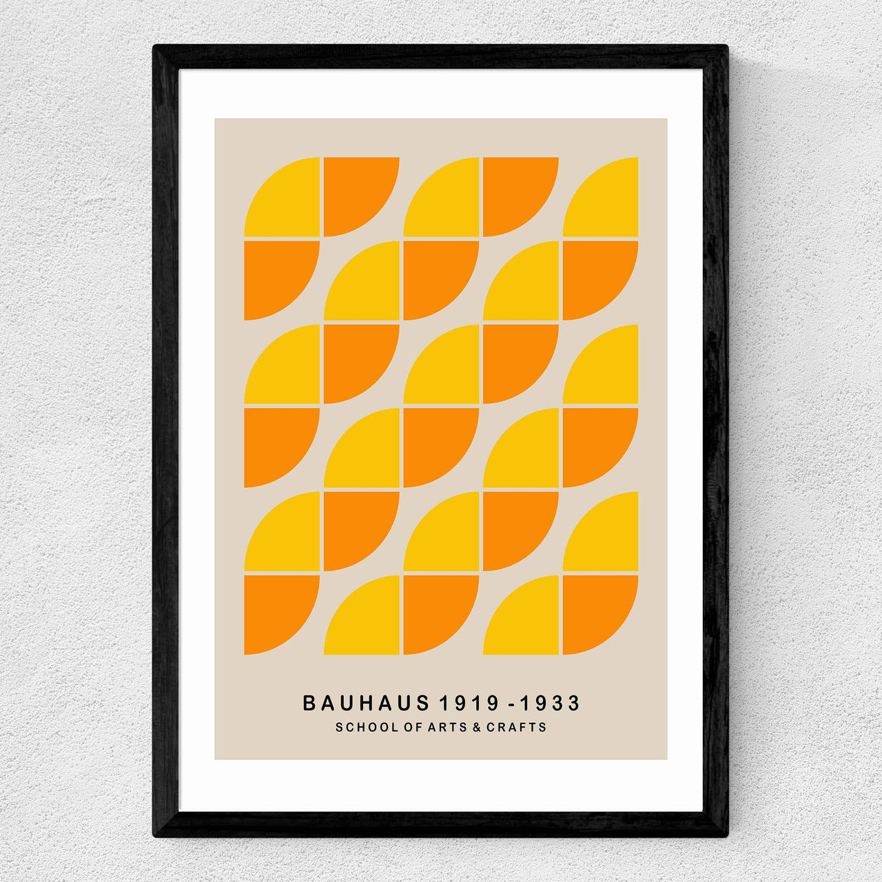 Yellow & Orange Bauhaus - INSIDE HOUSE