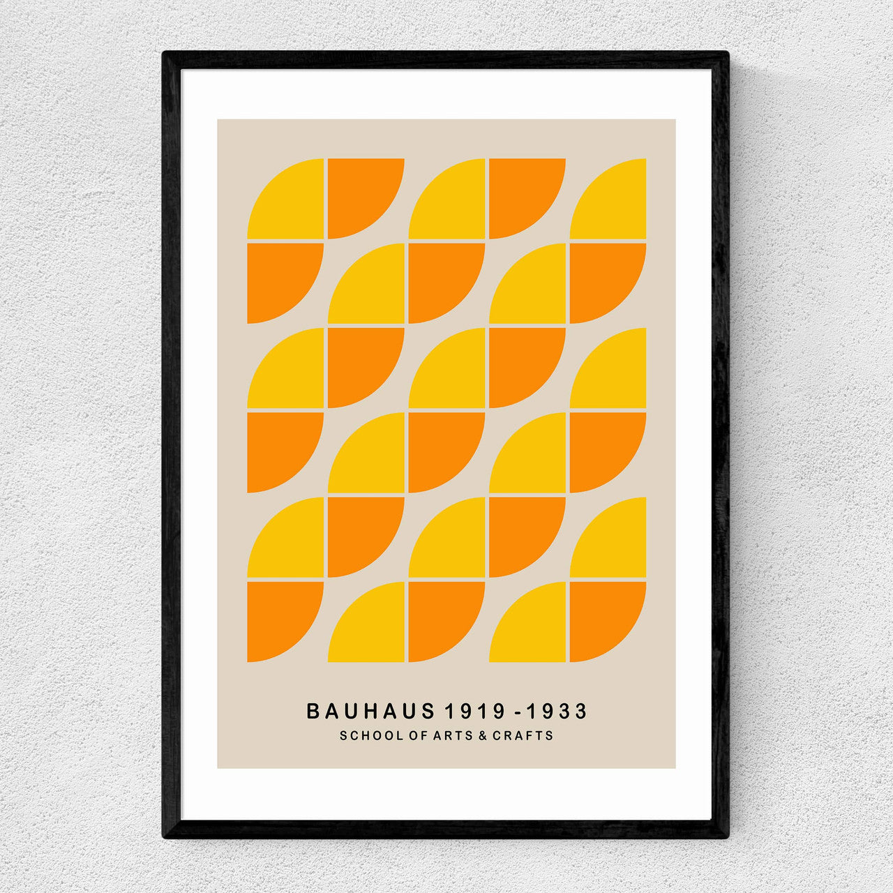 Yellow & Orange Bauhaus - INSIDE HOUSE