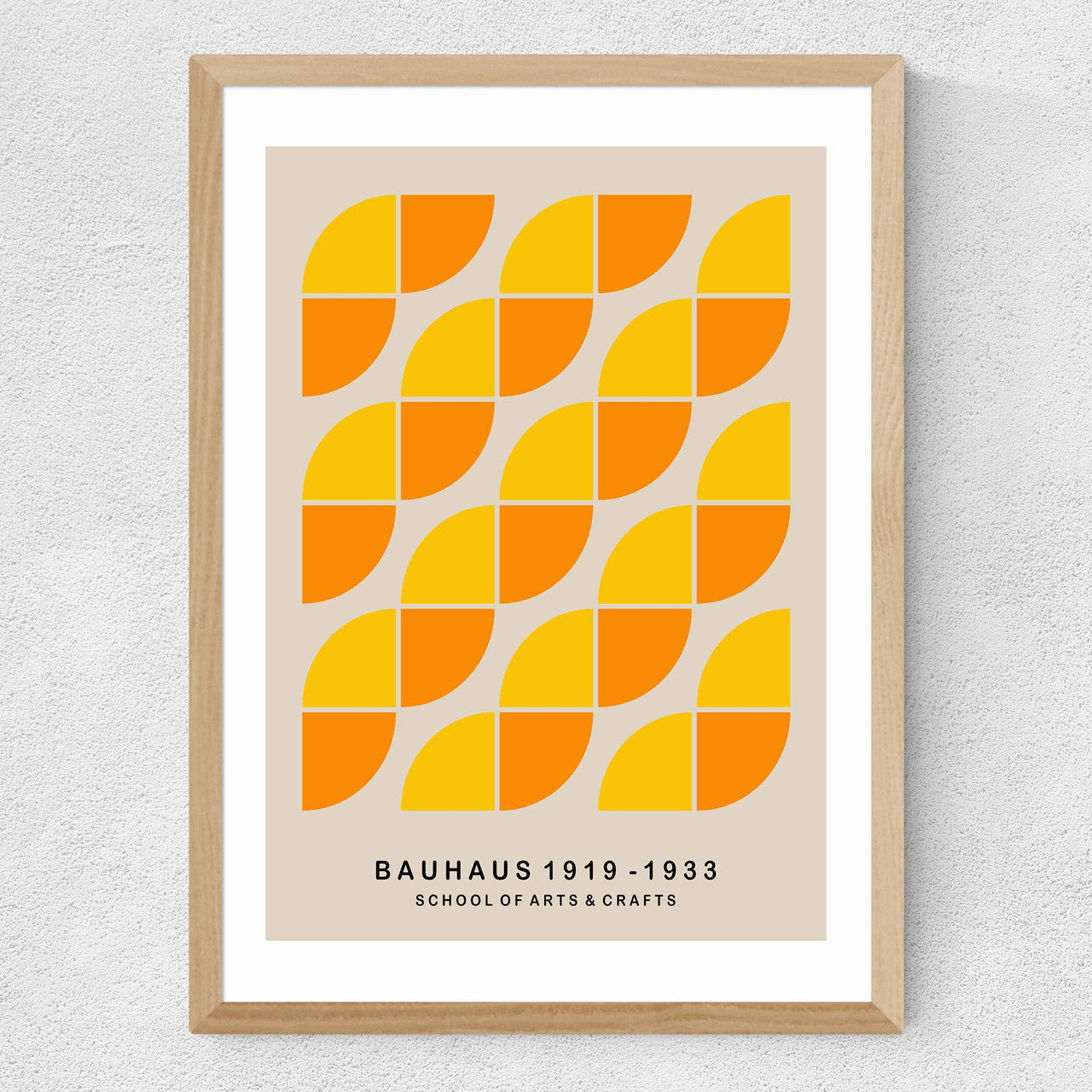 Yellow &amp; Orange Bauhaus - INSIDE HOUSE