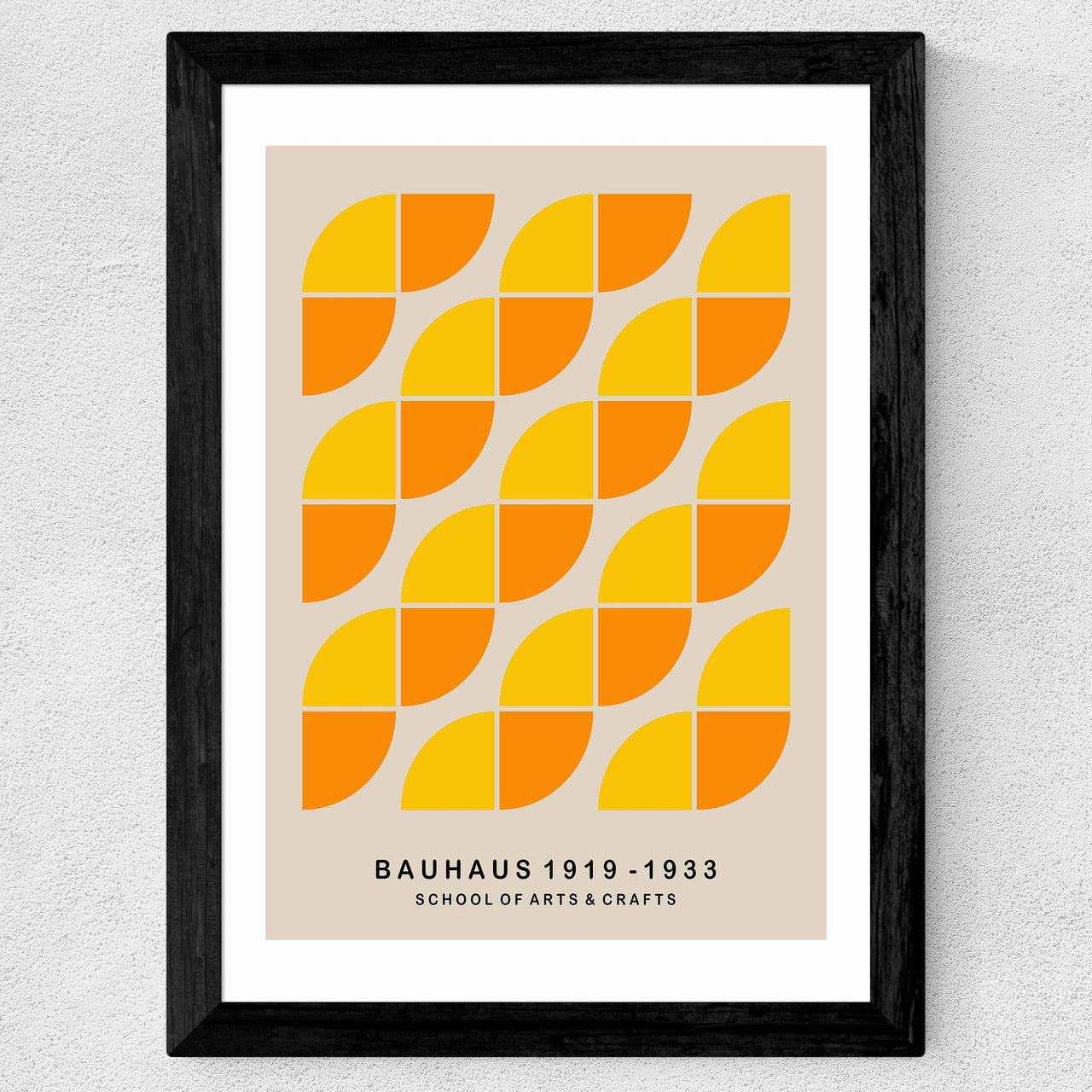 Yellow & Orange Bauhaus - INSIDE HOUSE